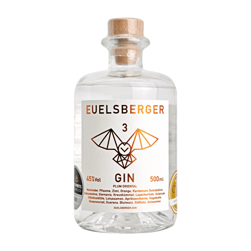 "Euelsberger Gin" Plum Oriental - 500 ml Flasche -45% vol