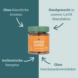 Harissa - Gewürzzubereitung - Glas - 60g
