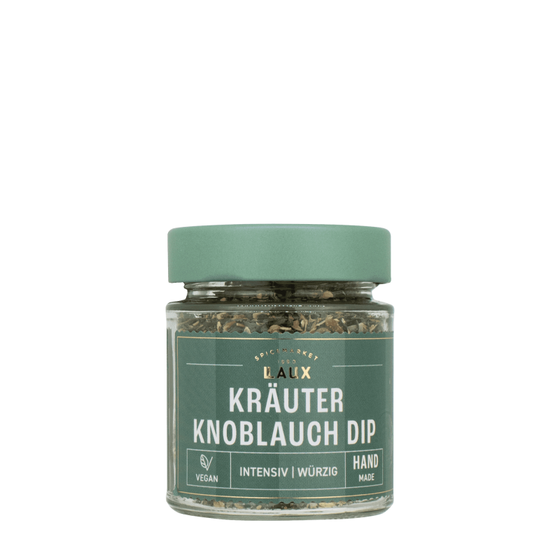 Kräuter-Knoblauch Dip - Gewürzzubereitung - Glas - 40g