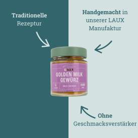 Golden Milk Gewürz - Glas - 80g