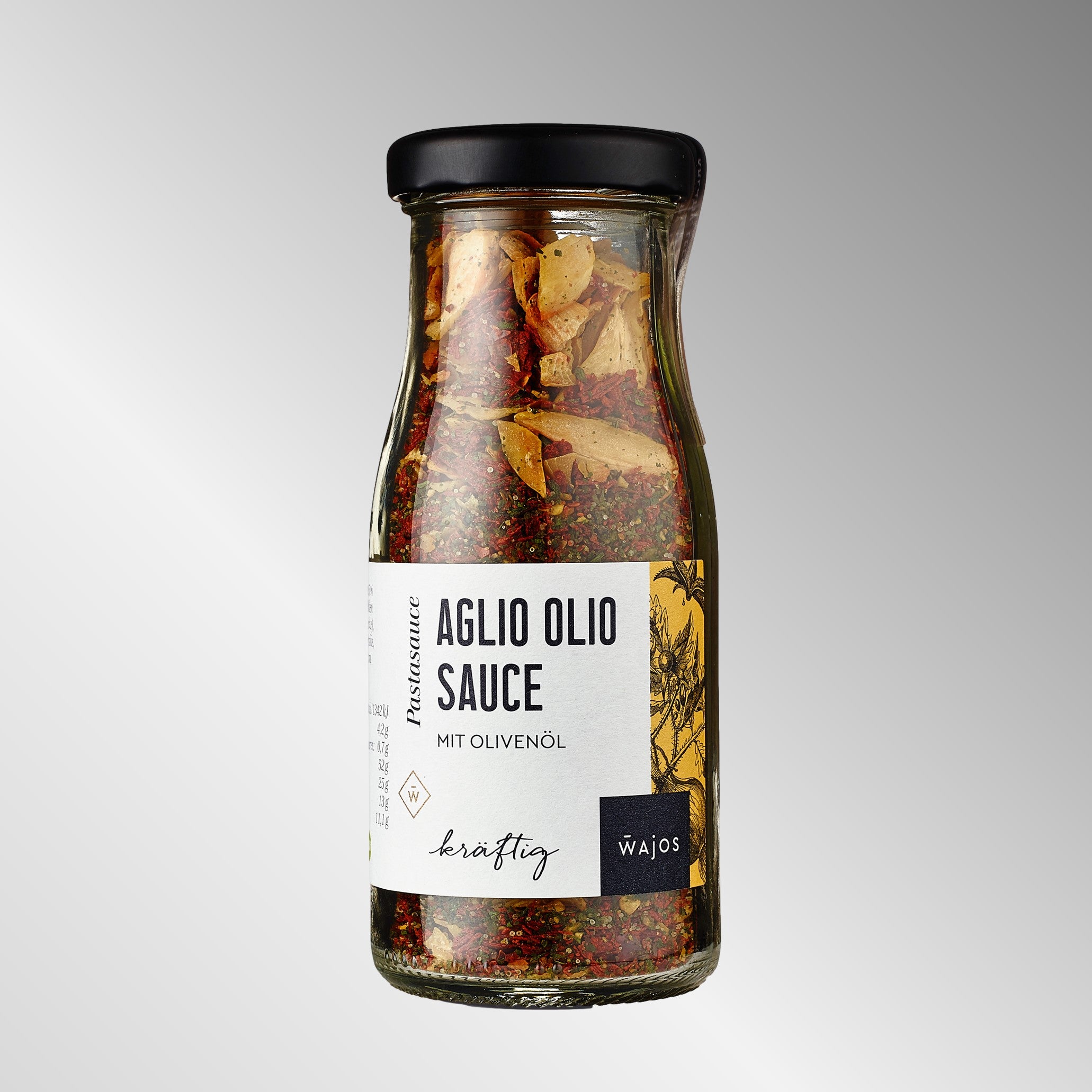 AGLIO OLIO SAUCE mit Olivenöl - 70g