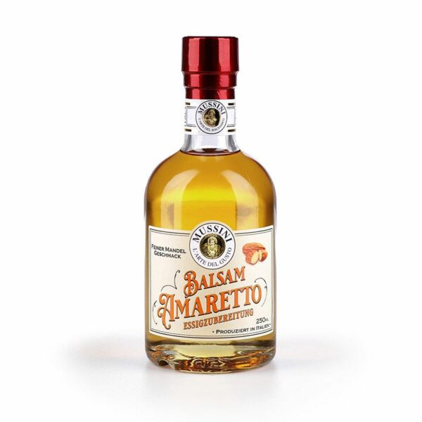 Mussini Balsam Amaretto Essig – 250ml Essigzubereitung - 250ml - Würzwerk