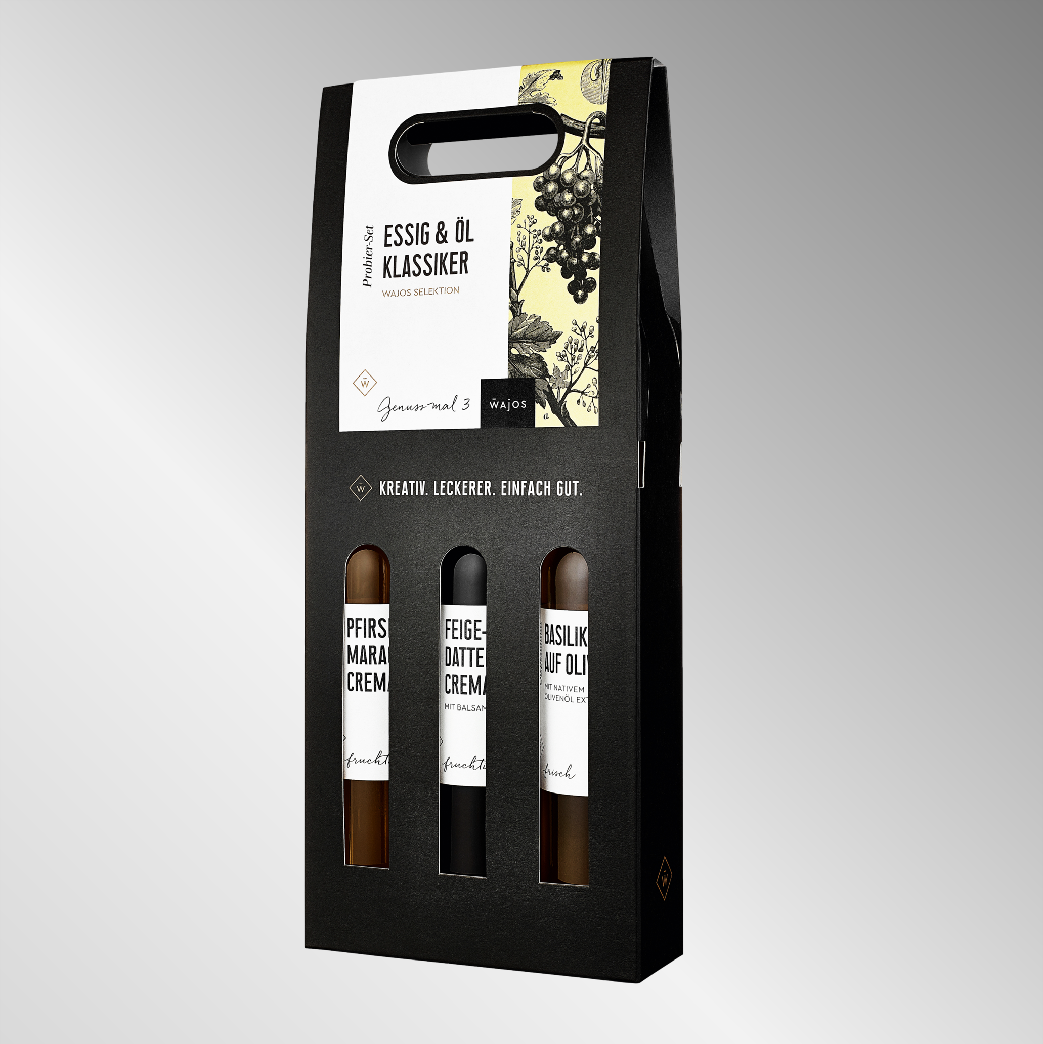 3er Set Essig + Öl  3 X 100 ml | 300ml