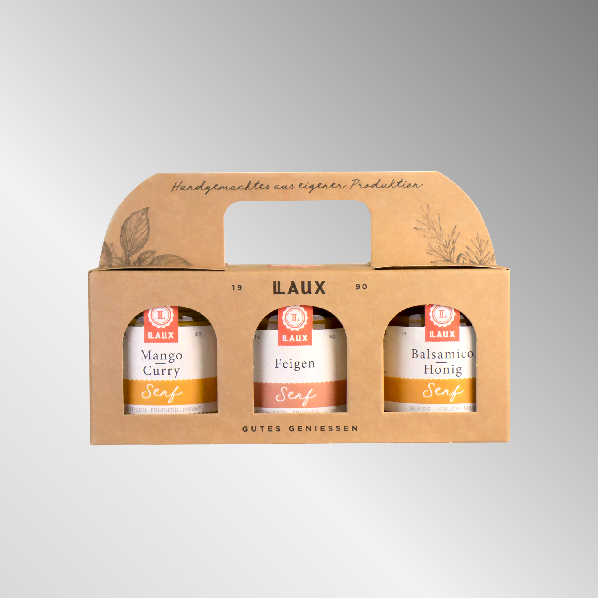 Senf - 3er Geschenkset - 3 x 130 ml