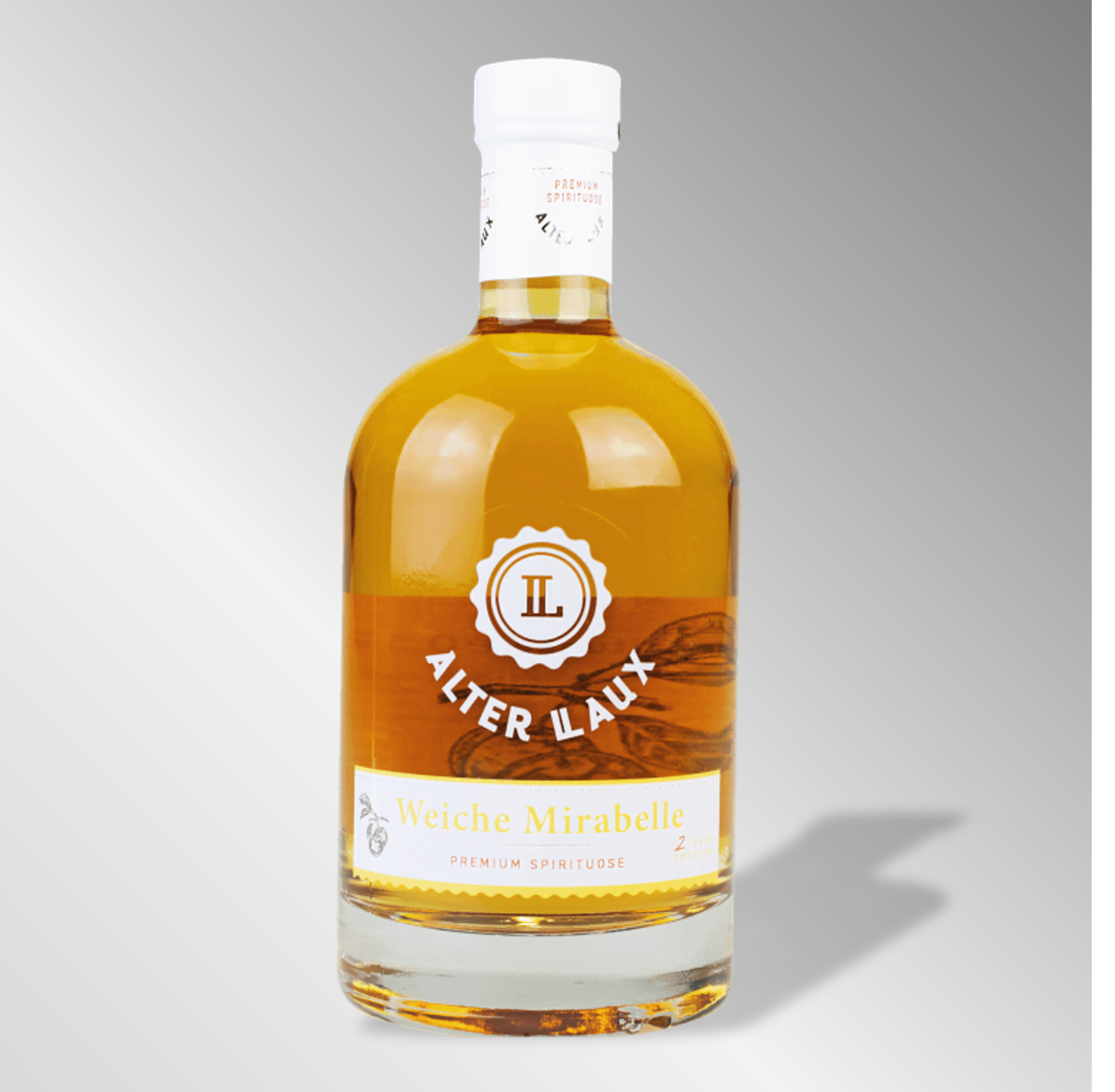 ALTER LAUX Weiche Mirabelle - Mirabellenlikör - 500ml / 200 ml Flasche
