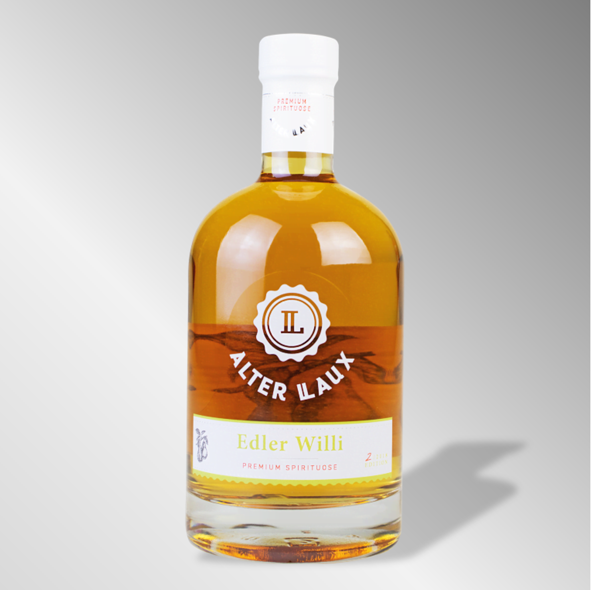 ALTER LAUX Edler Willi - Birnenlikör - 500ml / 200 ml Flasche