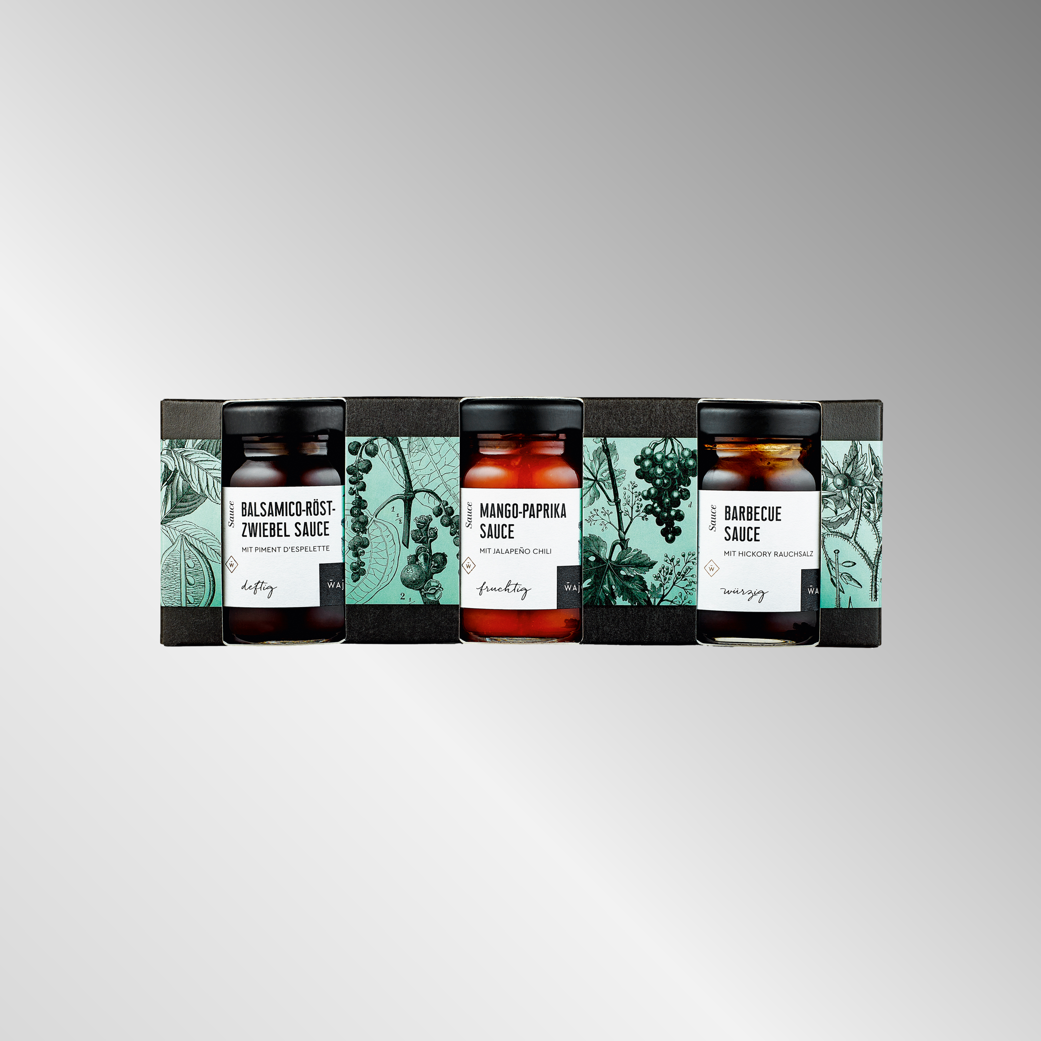 3er Set Mini-Saucen | Inhalt: 165 ml