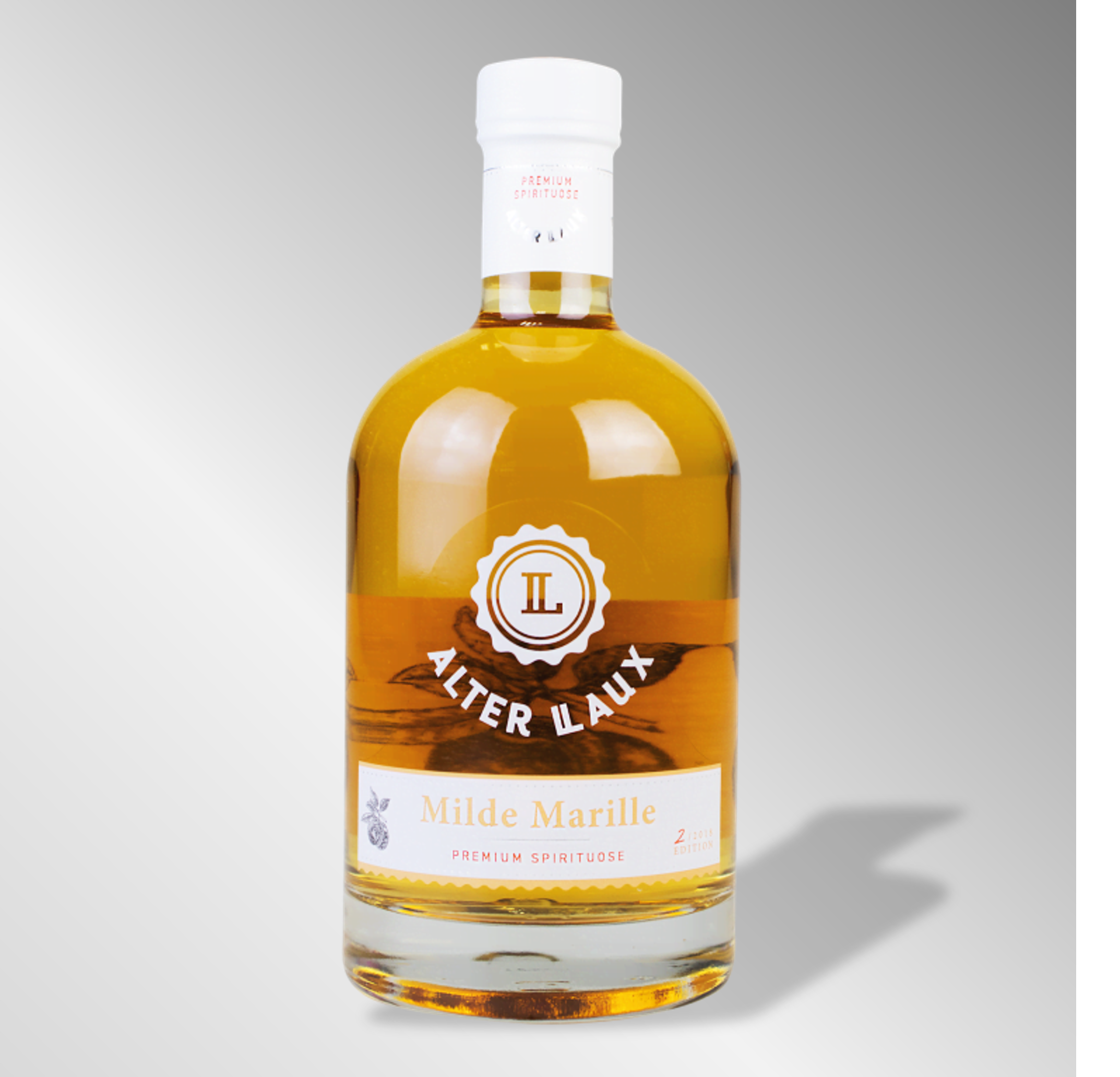 ALTER LAUX Milde Marille - Marillenlikör - 500ml / 200 ml Flasche