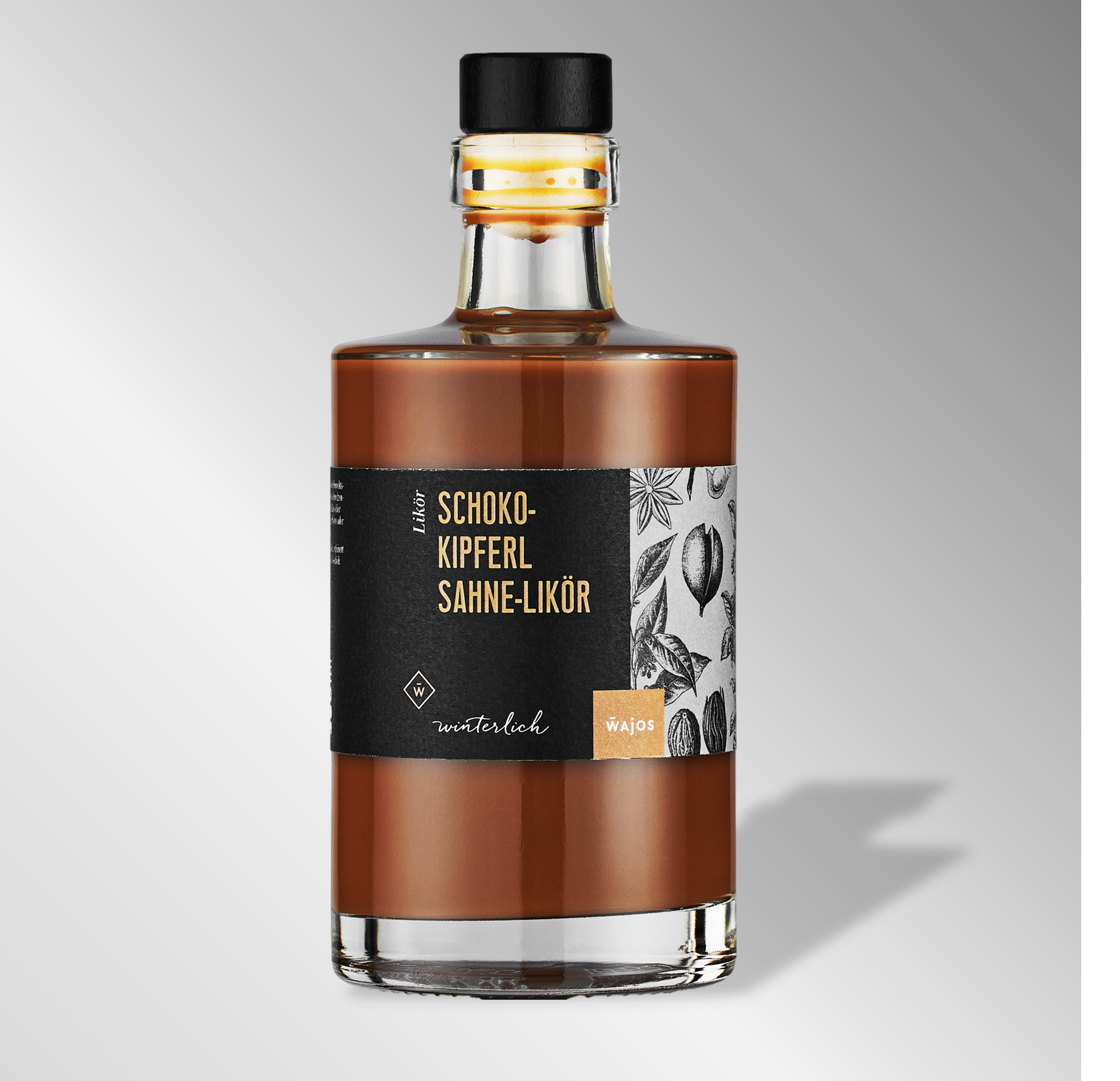 Schokokipferl Sahne-Likör Winter Edition - 17% | 350ml