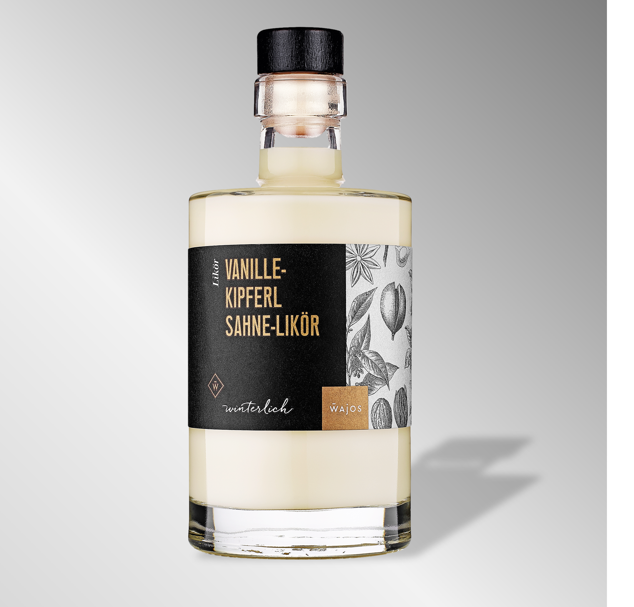 Vanillekipferl Sahne-Likör Winter Edition - 17% | 350ml