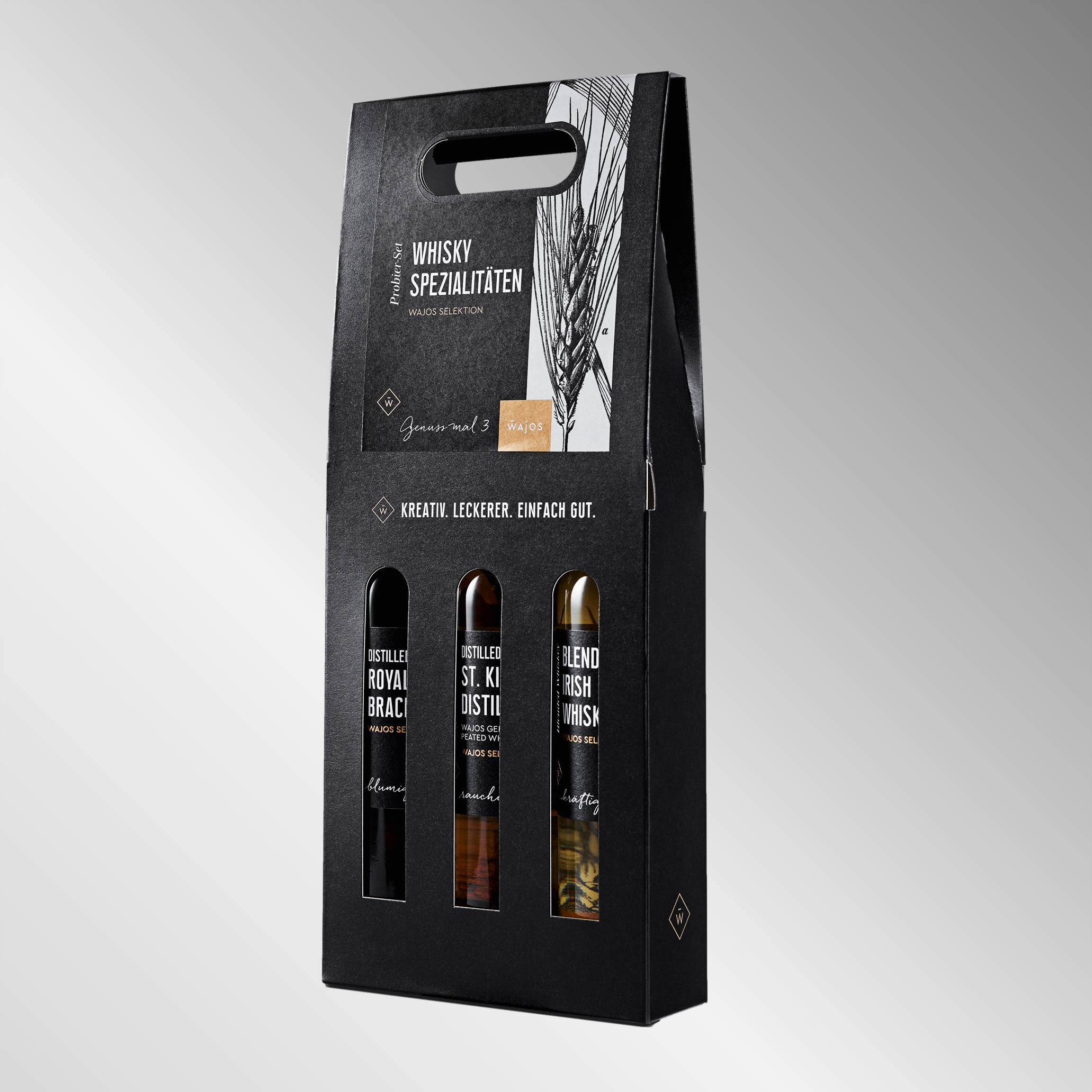 3er Set Whisky 3 x 100 ml | Inhalt: 300 ml