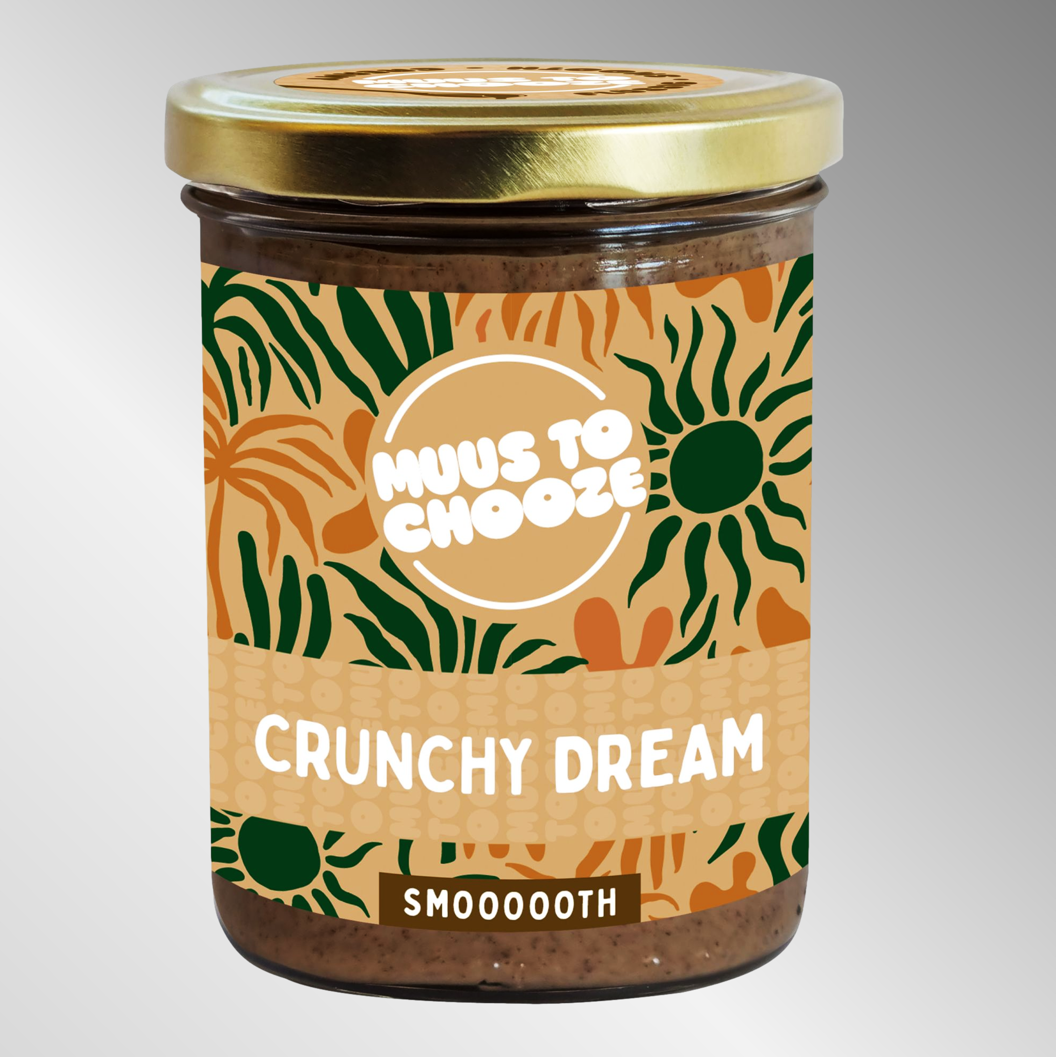 Bio Muus to chooze Crunchy Dream | 400g | Mit Karamellduft, Zimt und Kokosblütenzucker