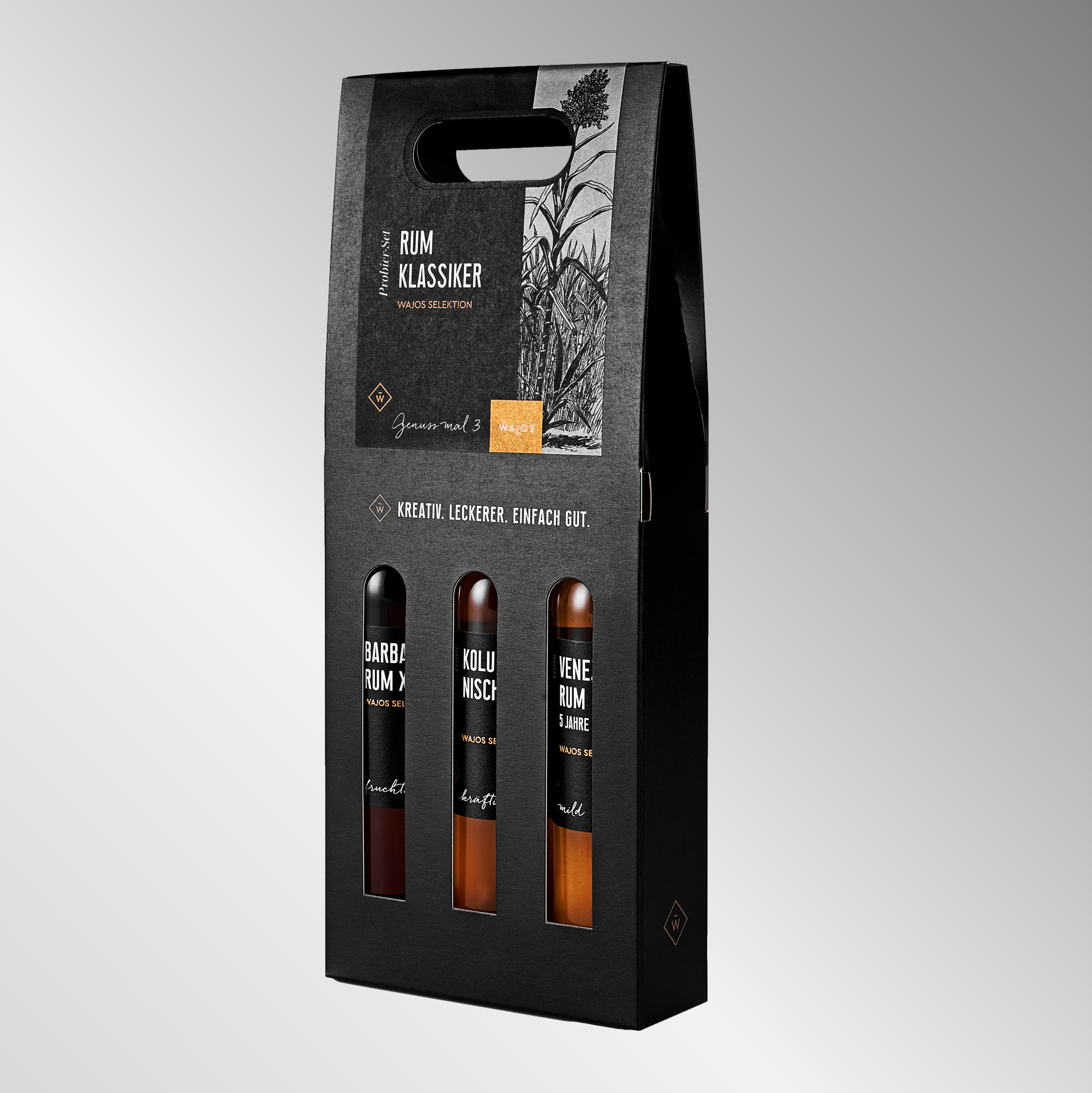 3er Set Rum 3 X 100 ML | Inhalt: 300 ml