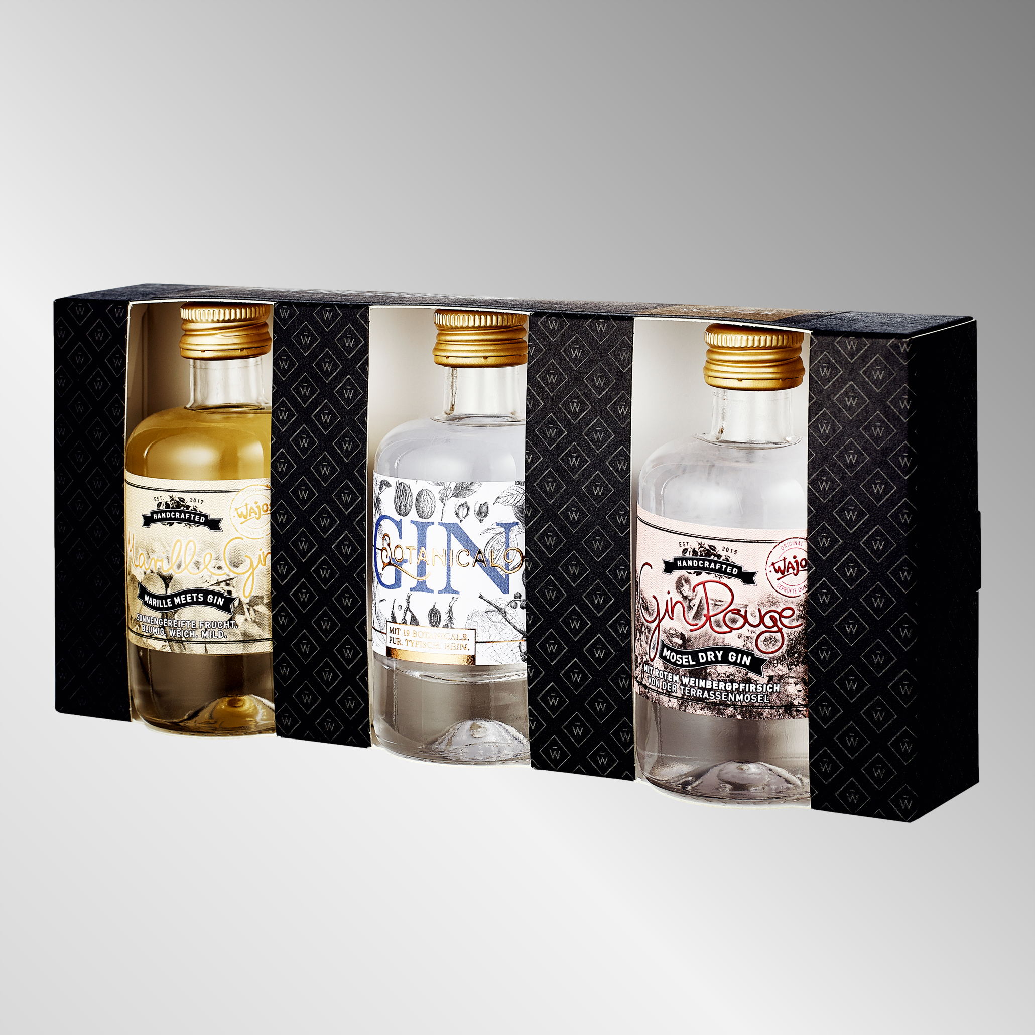 Geschenk-Set Gin für Gin Liebhaber 3 x 40 ml | Inhalt: 120 ml