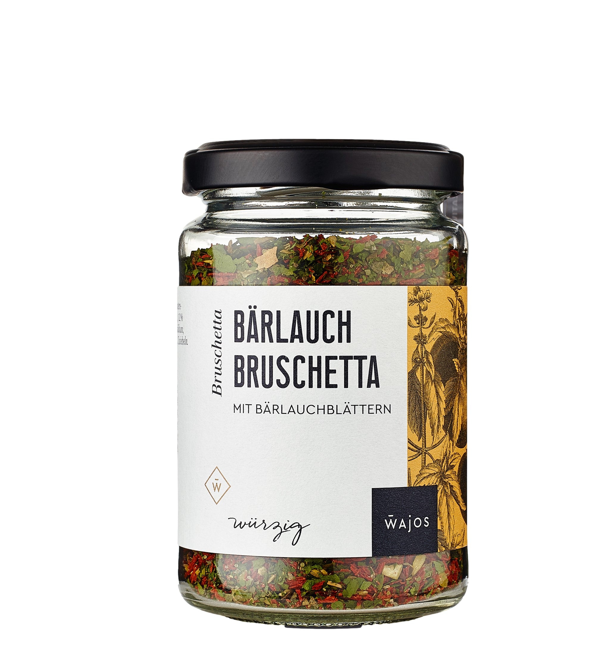 BÄRLAUCH BRUSCHETTA  mit Bärlauchblättern - 60g