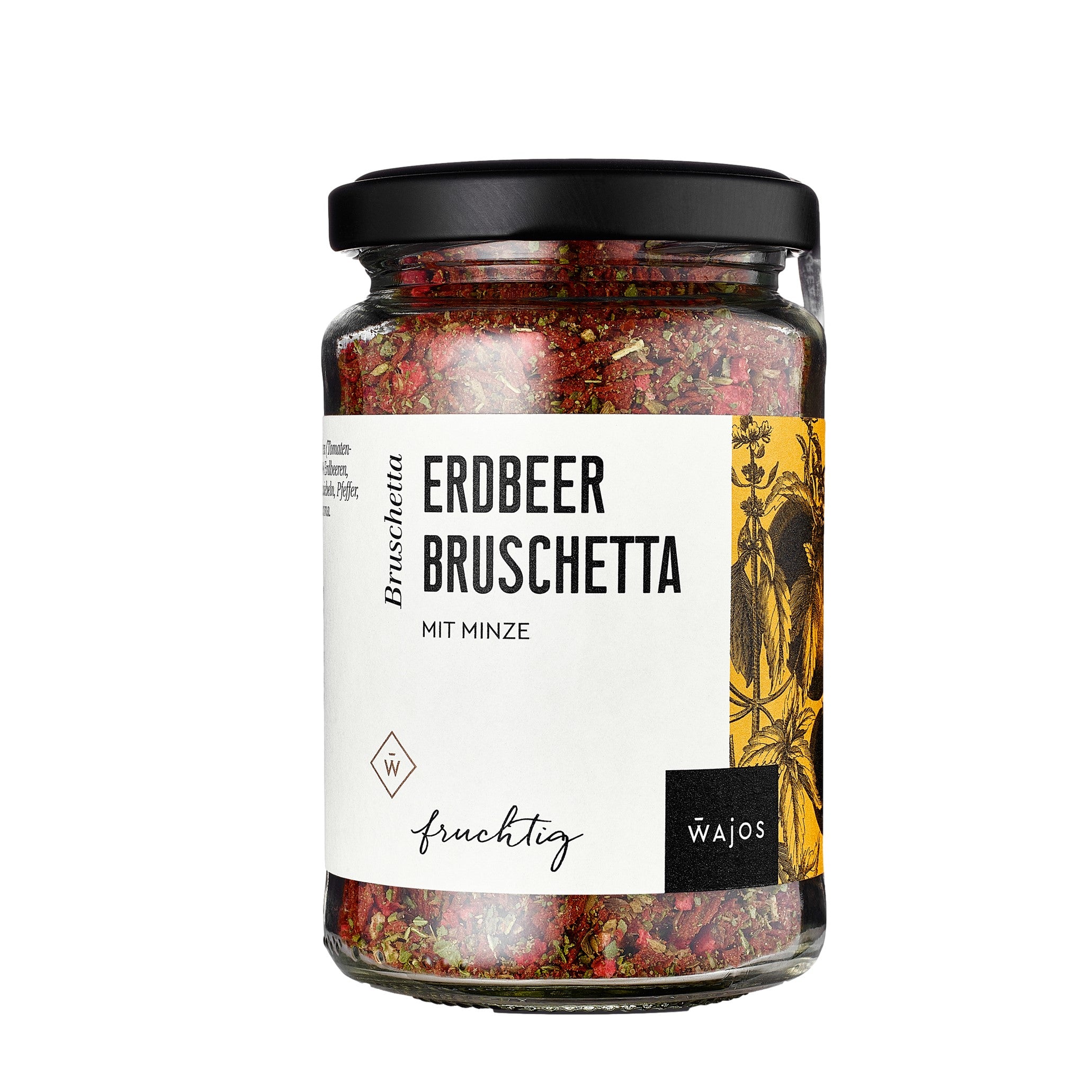 ERDBEER BRUSCHETTA mit Minze - 65g