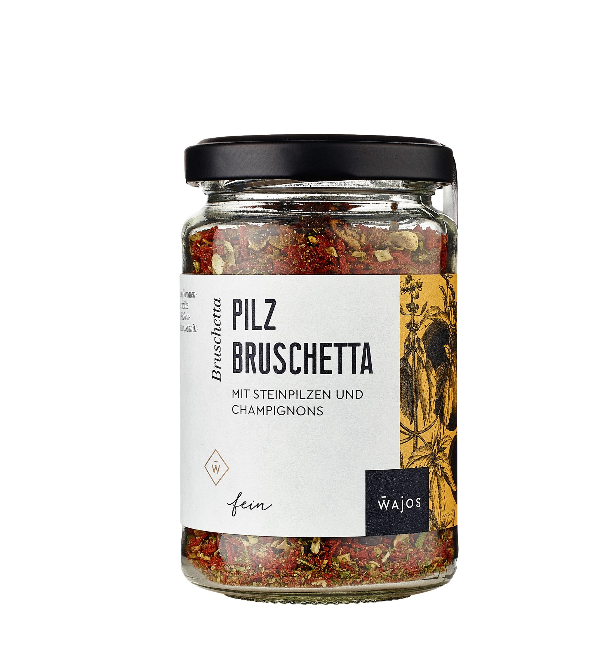 PILZ BRUSCHETTA mit Steinpilzen und Champignons - 75g
