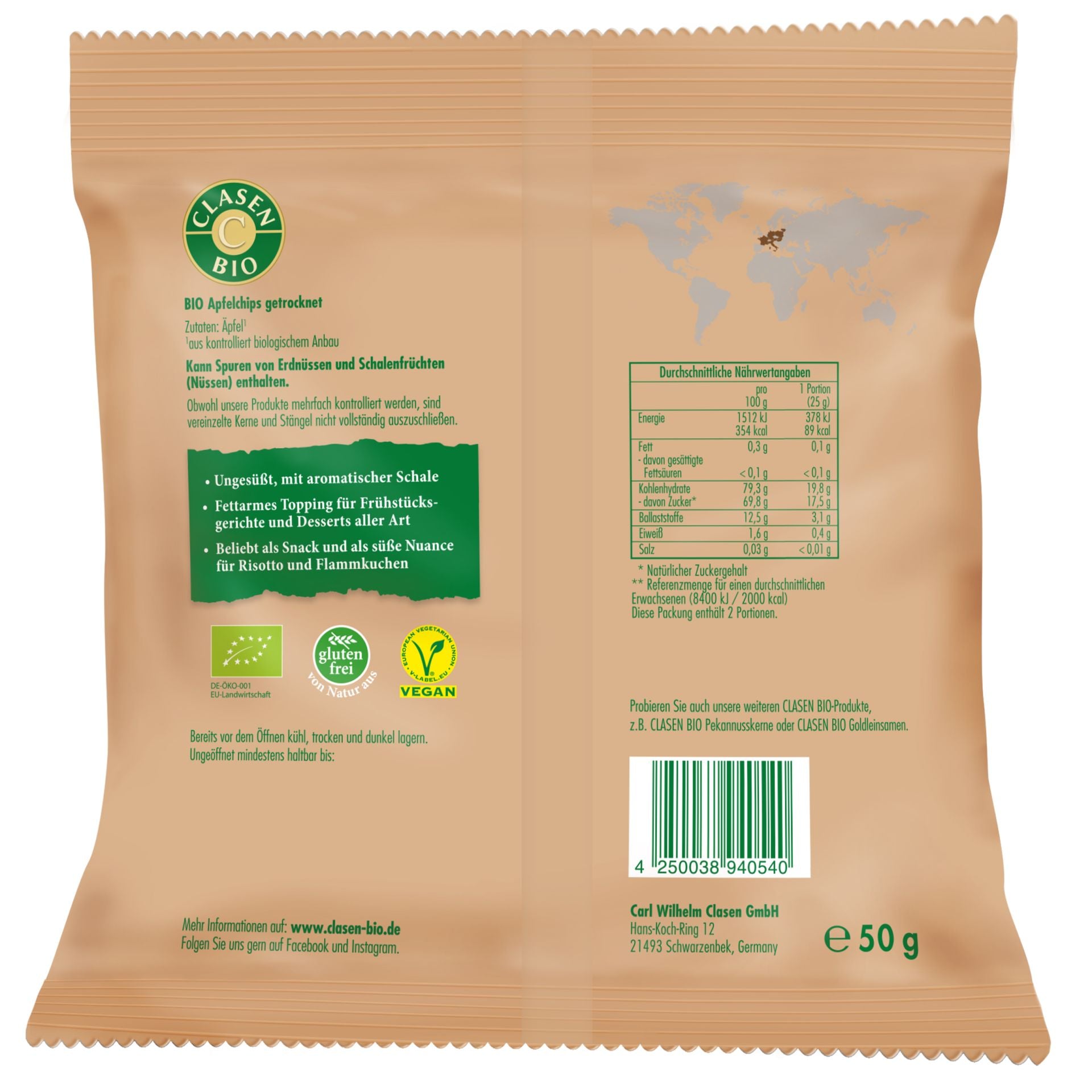 Apfelchips BIO | 50g