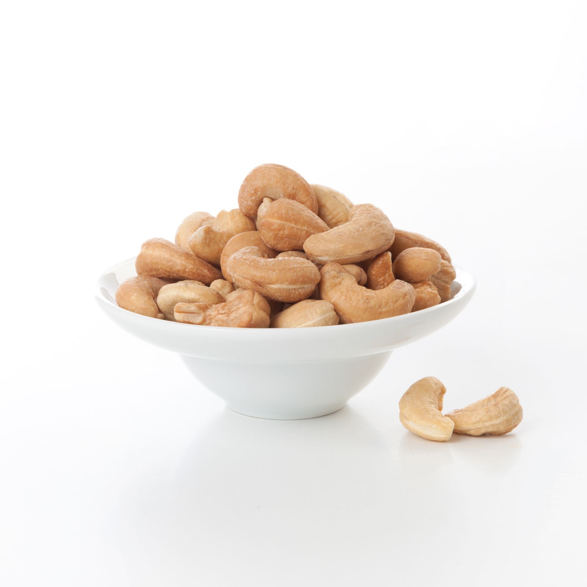 Bio Cashewkerne (geröstet und gesalzen) | 200g | Knackig, mild aromatisch & fein salzig