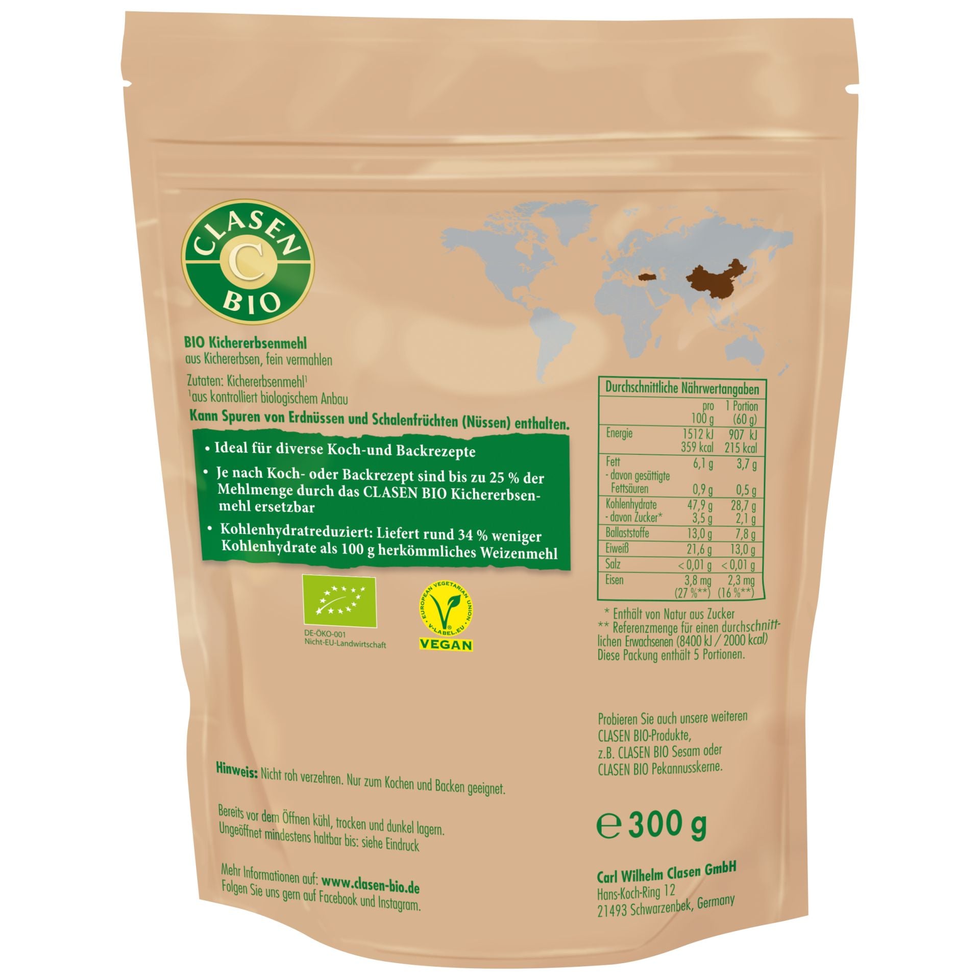 Bio Kichererbsenmehl | 300g