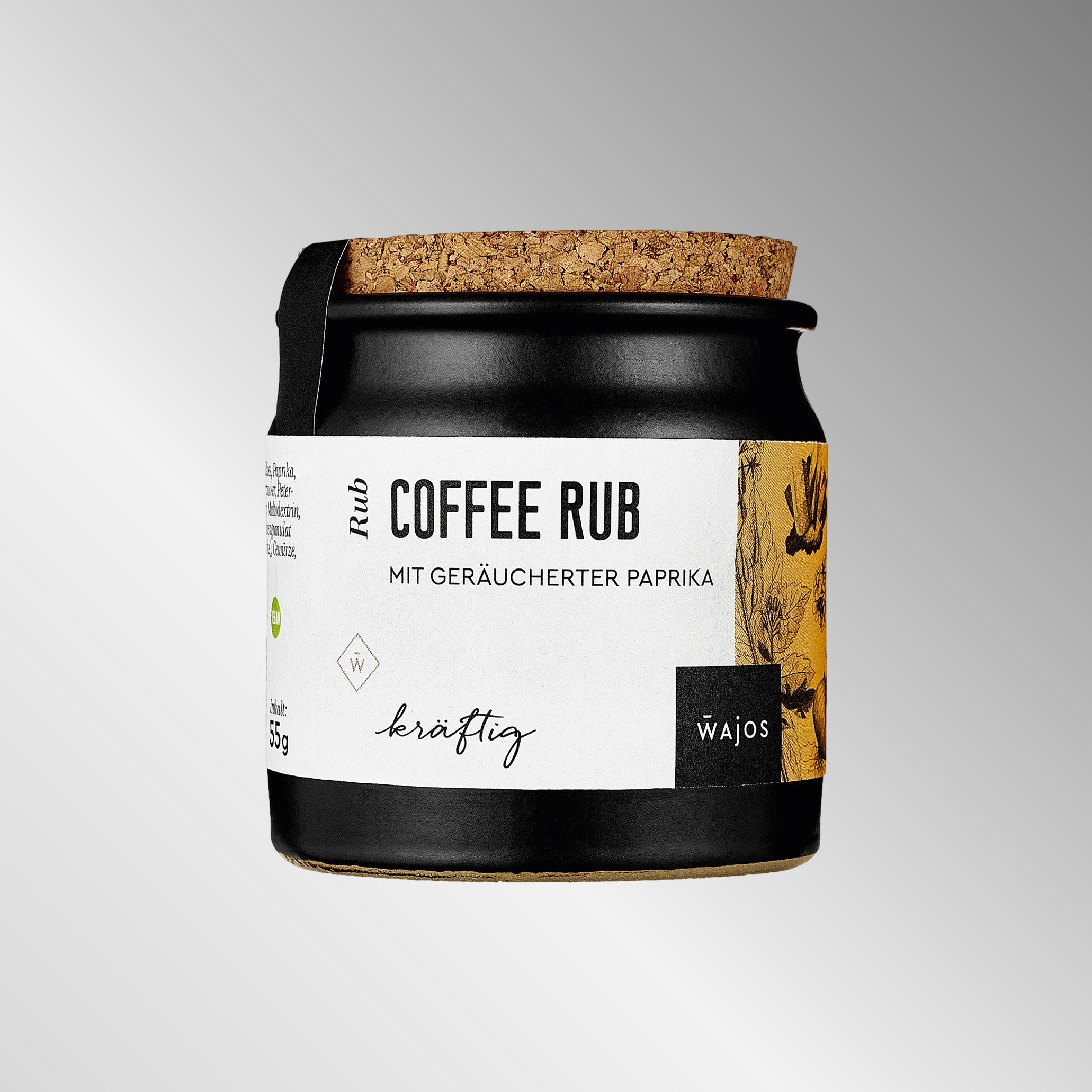 Coffee Rub MIT GERÄUCHERTER PAPRIKA - 65g