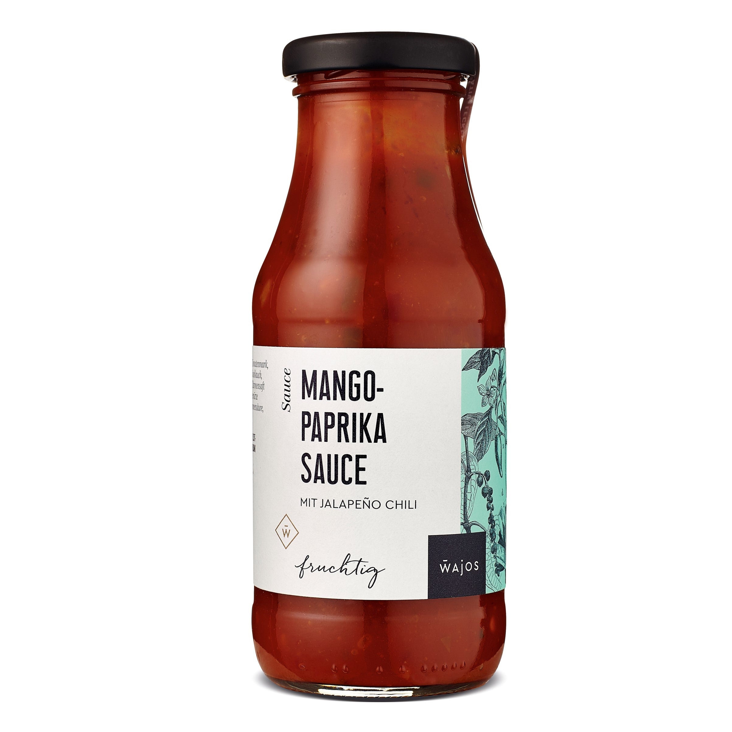 MANGO-PAPRIKA SAUCE MIT JALAPENO CHILI  - 245ml