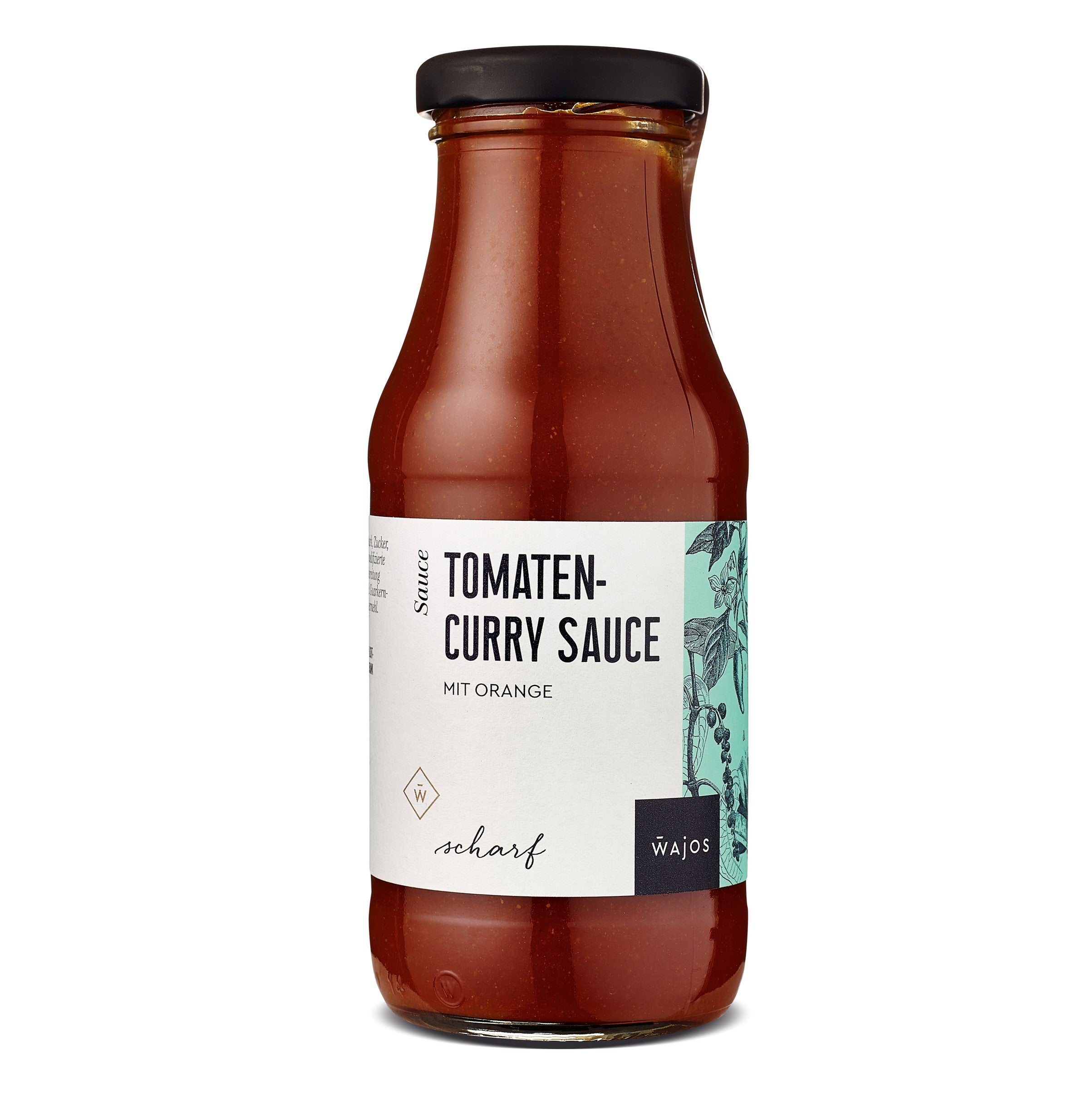 TOMATEN-CURRY SAUCE MIT ORANGE - 245ml