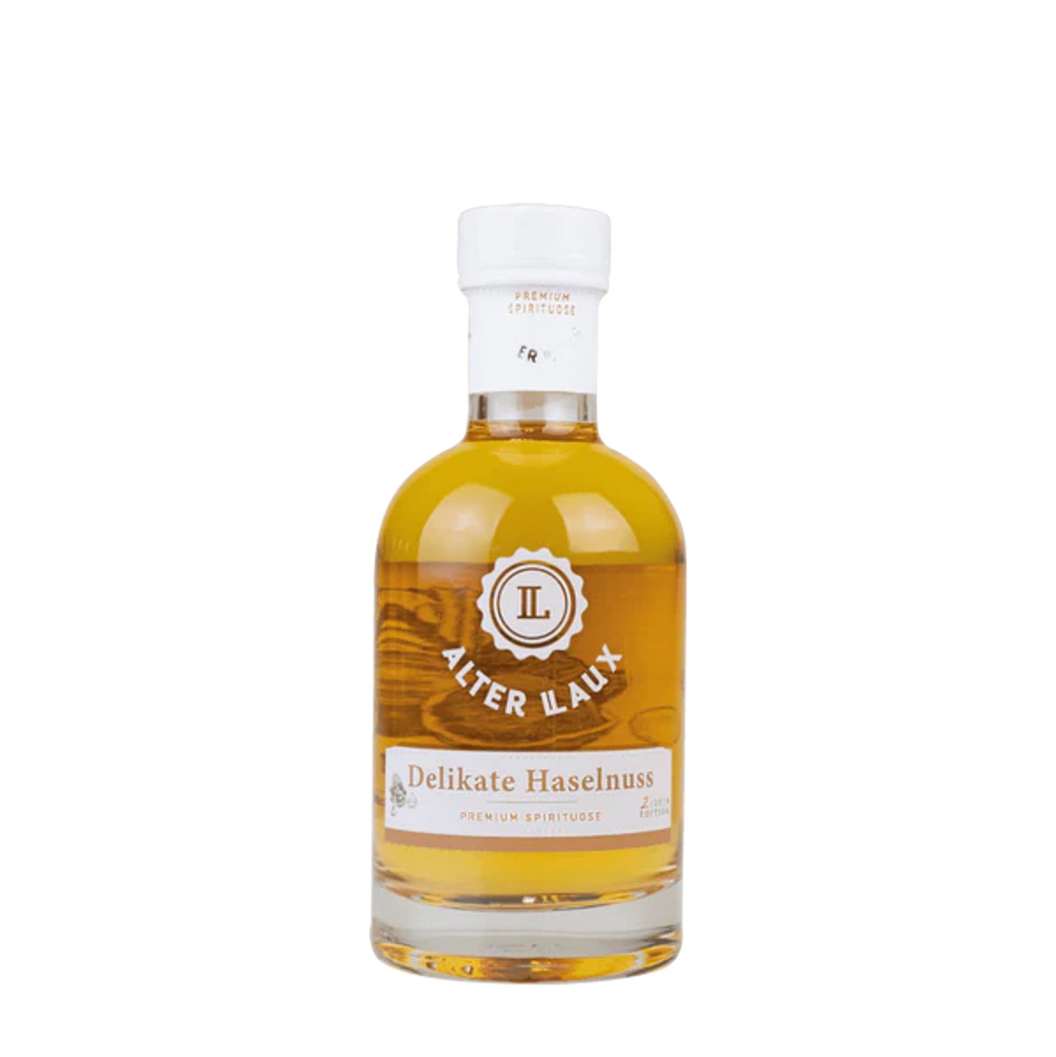 ALTER LAUX Delikate Haselnuss - Haselnusslikör - 500ml / 200 ml Flasche