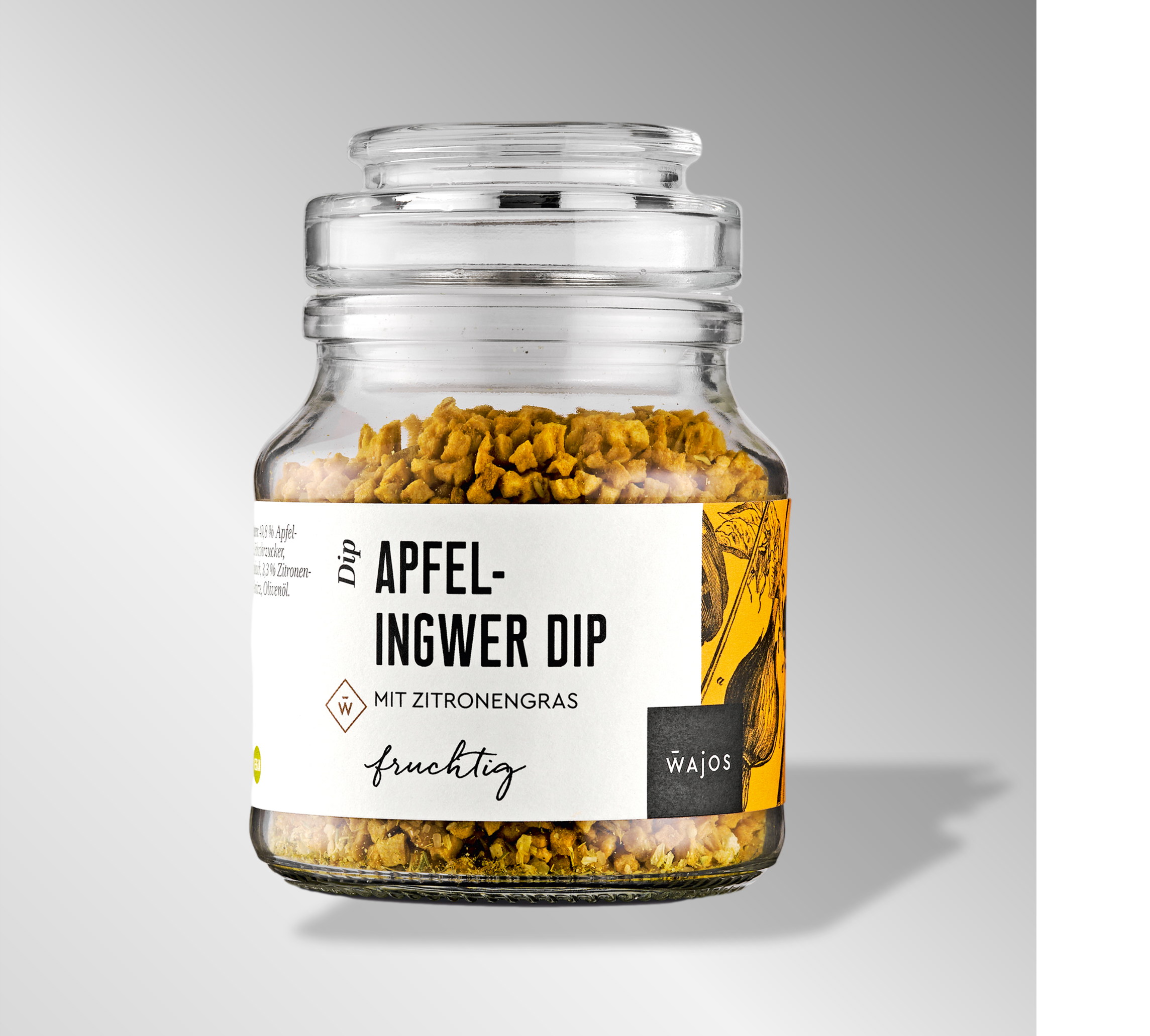 Apfel-Ingwer Dip mit Zitronengras - 65g