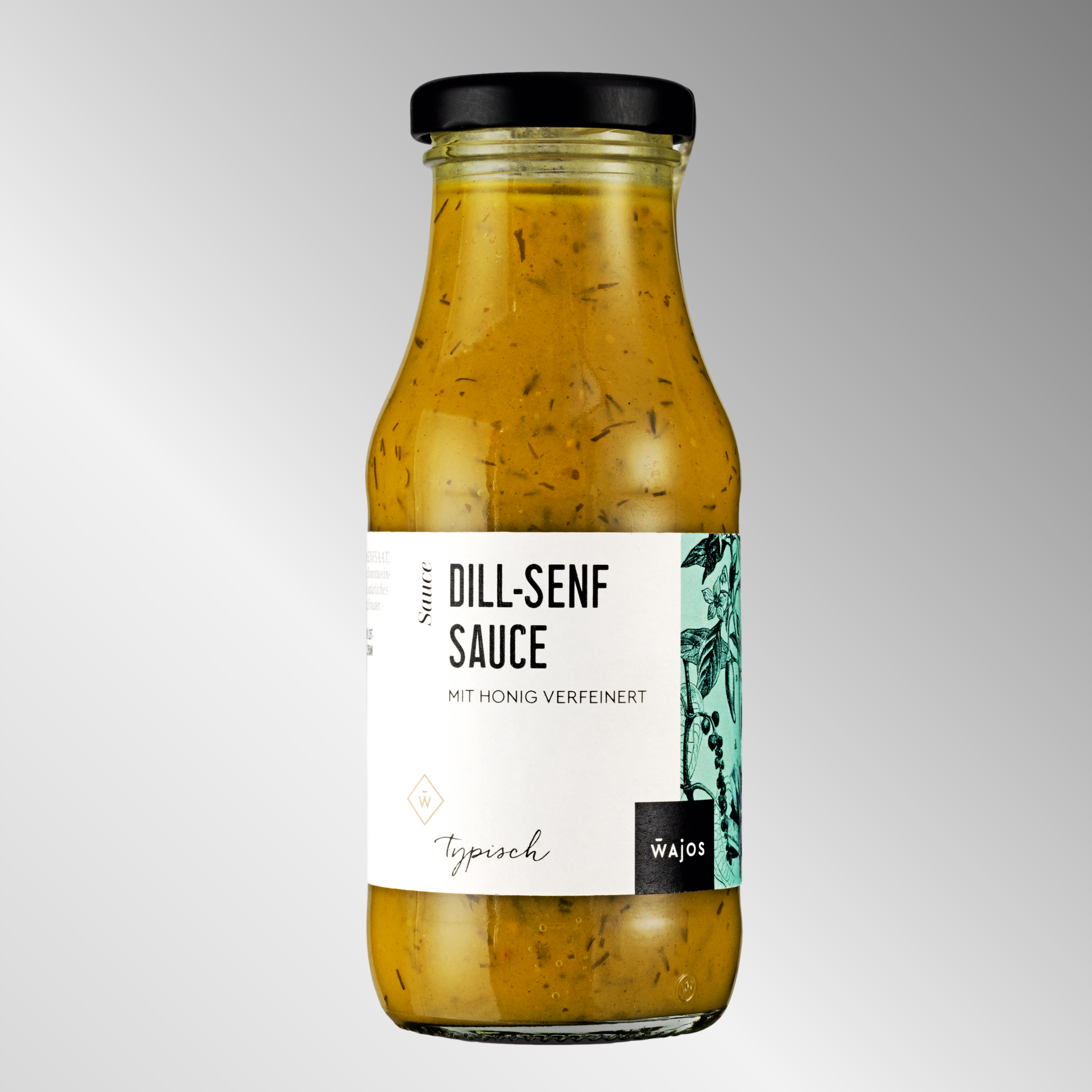Dill-Senf Sauce mit Honig verfeinert - 245ml