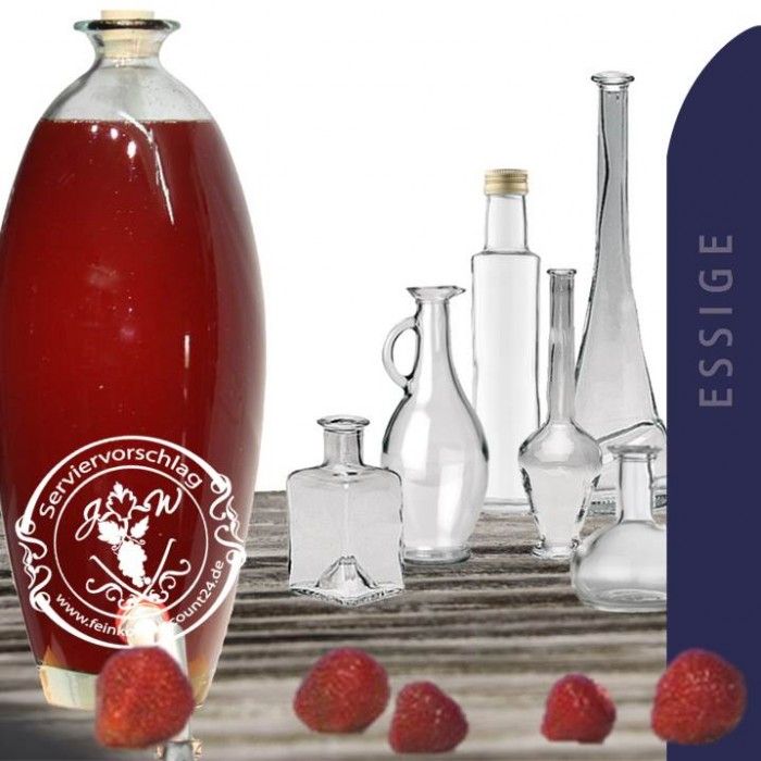 Erdbeer Aperitif Essig - Weinessig Spezialität - 3% Säure
