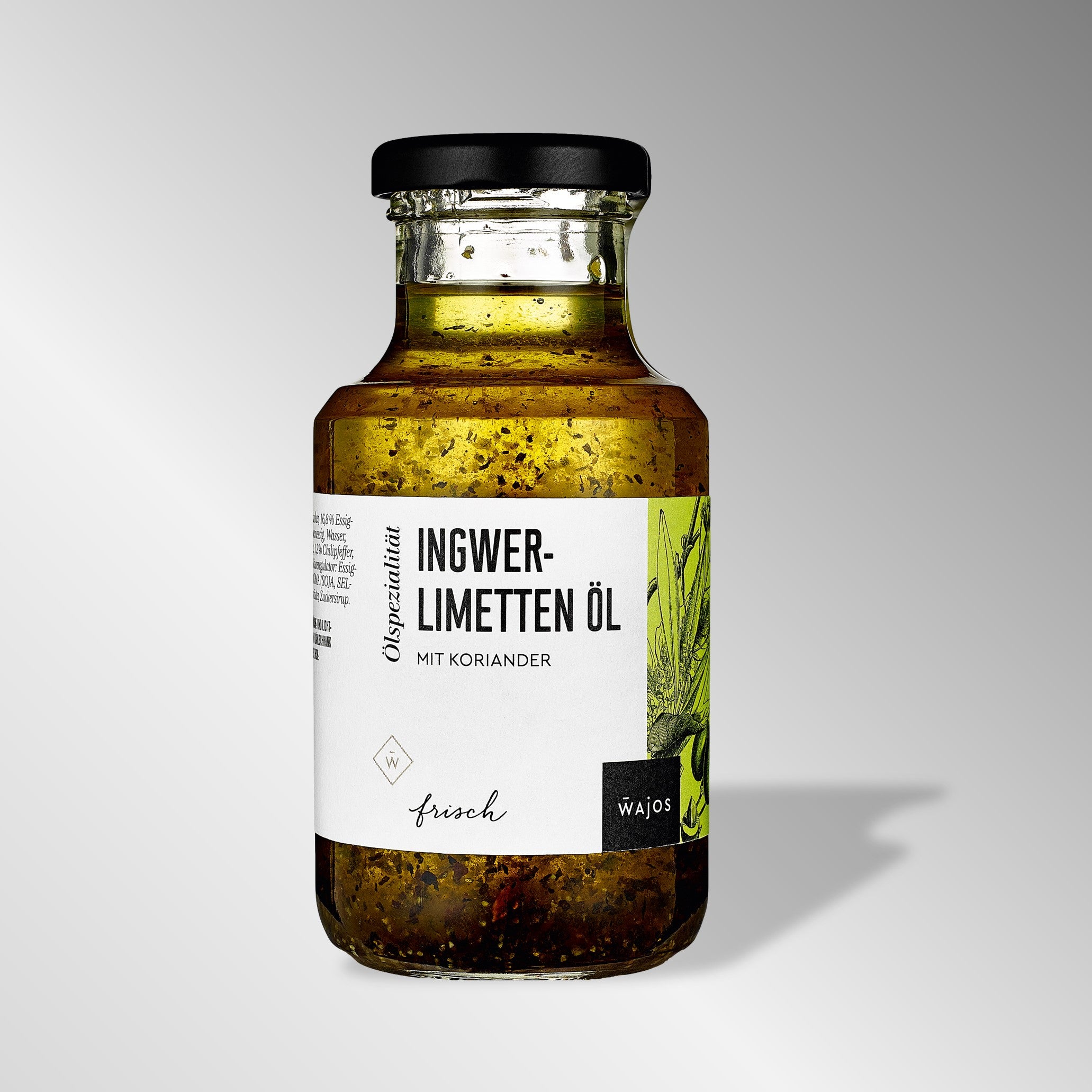 Ingwer-Limetten Öl mit Koriander | 250ml