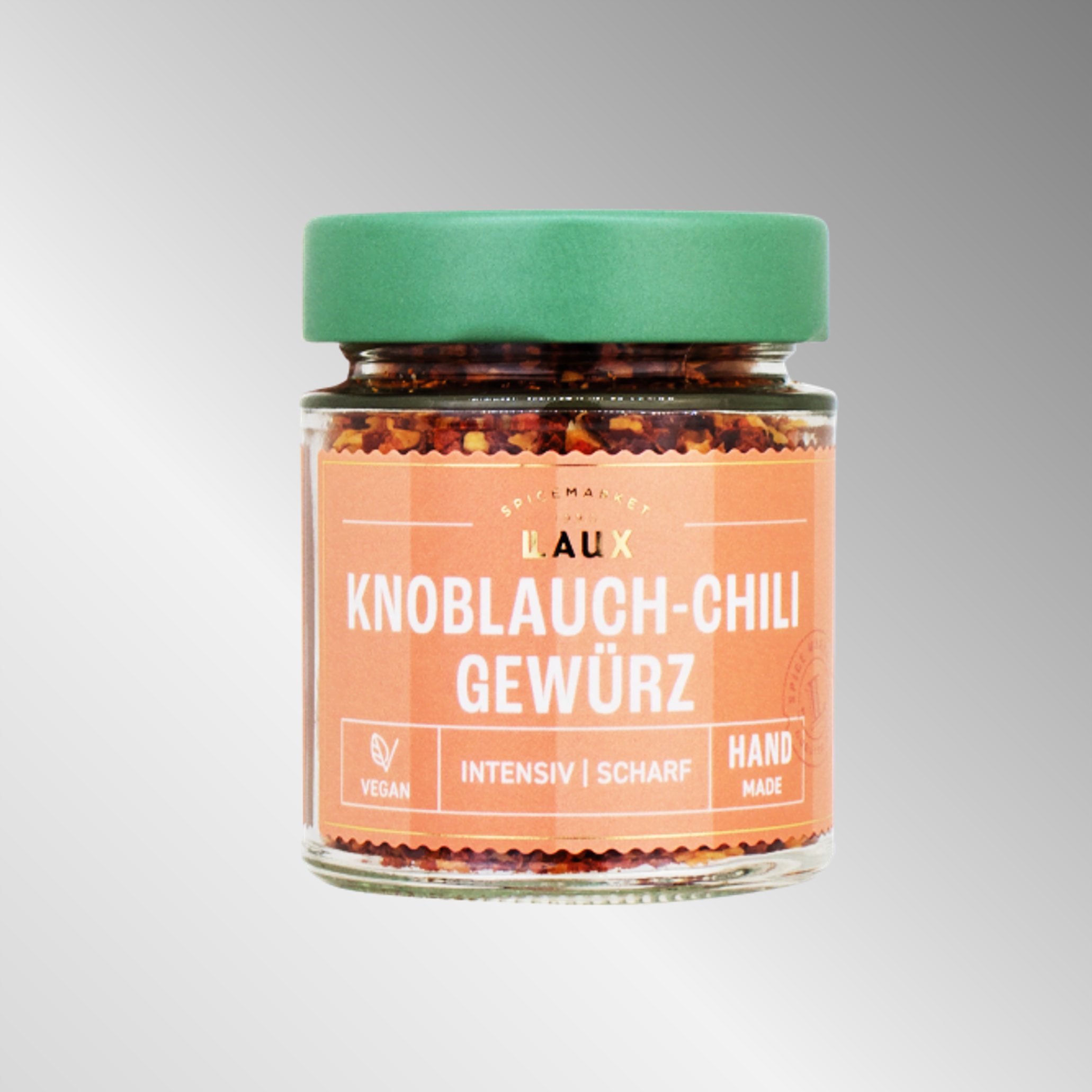 Knoblauch-Chili - Gewürzzubereitung - Glas - 80g