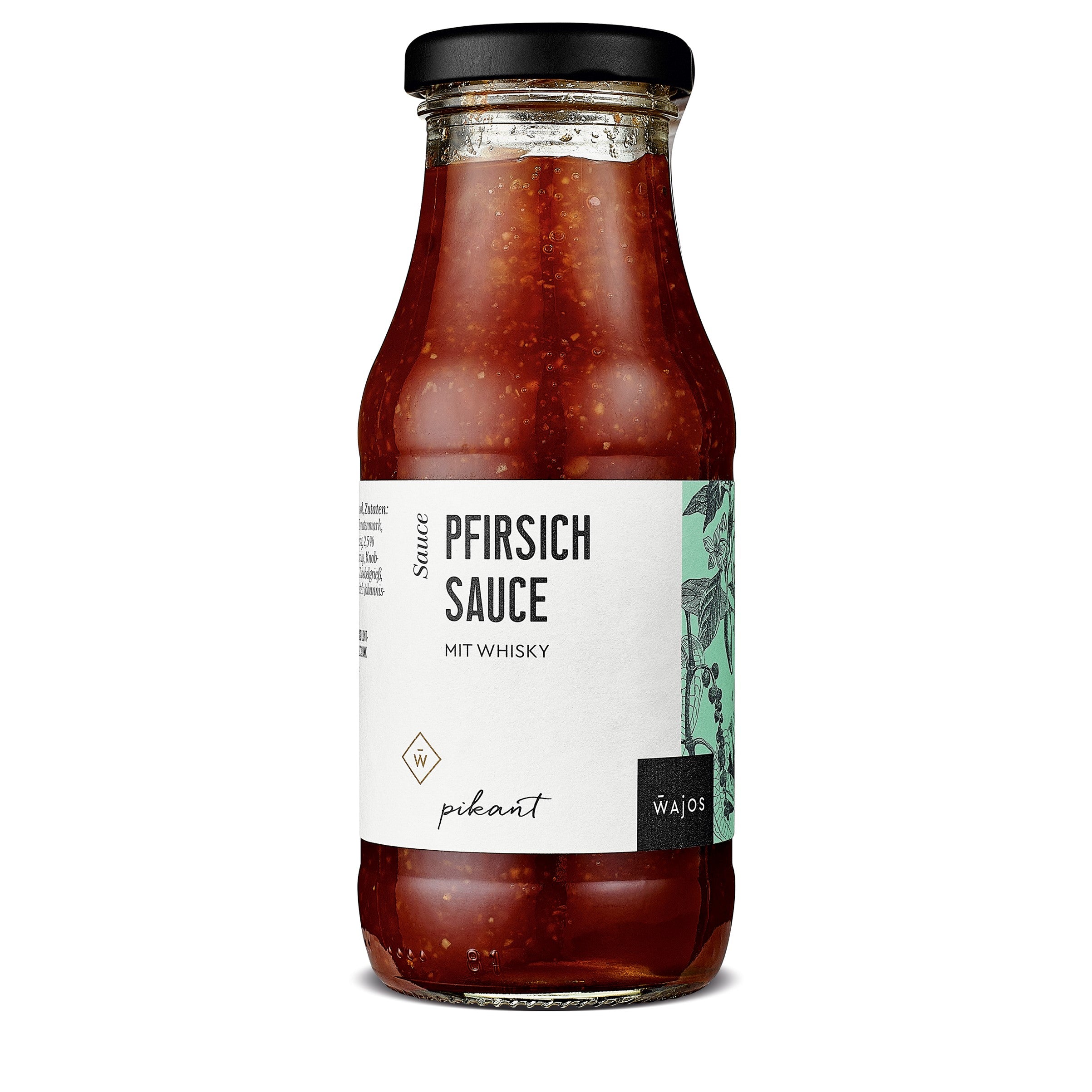 PFIRSICH SAUCE MIT WHISKY - 245ml