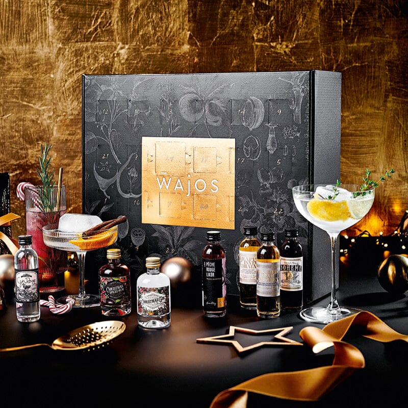 Spirituosen Adventskalender | 24 x Likör, Gin, Wodka, Spirituosen und Co