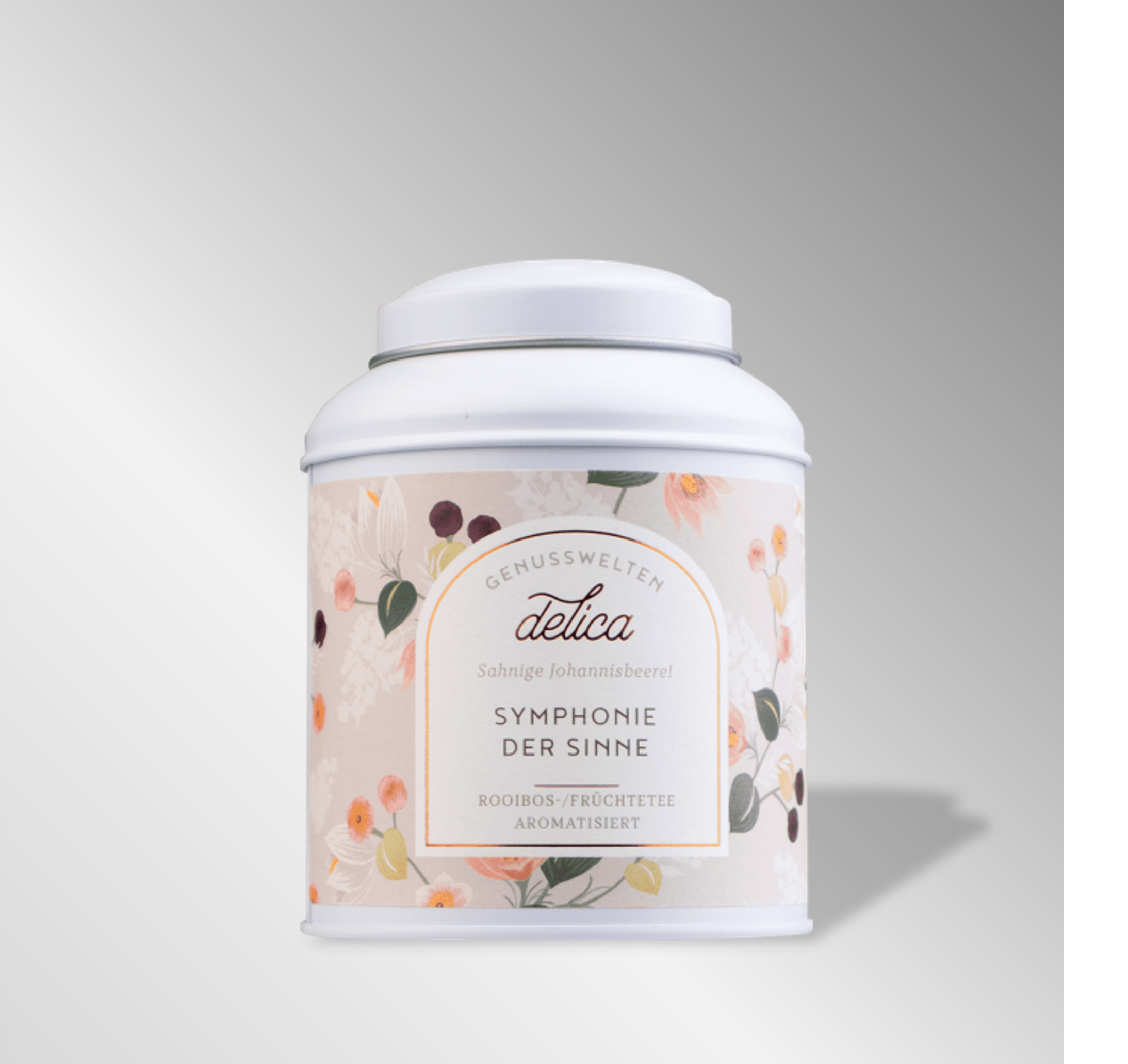 Symphonie der Sinne - Rotbuschtee mit Johannisbeere - Dose 100g