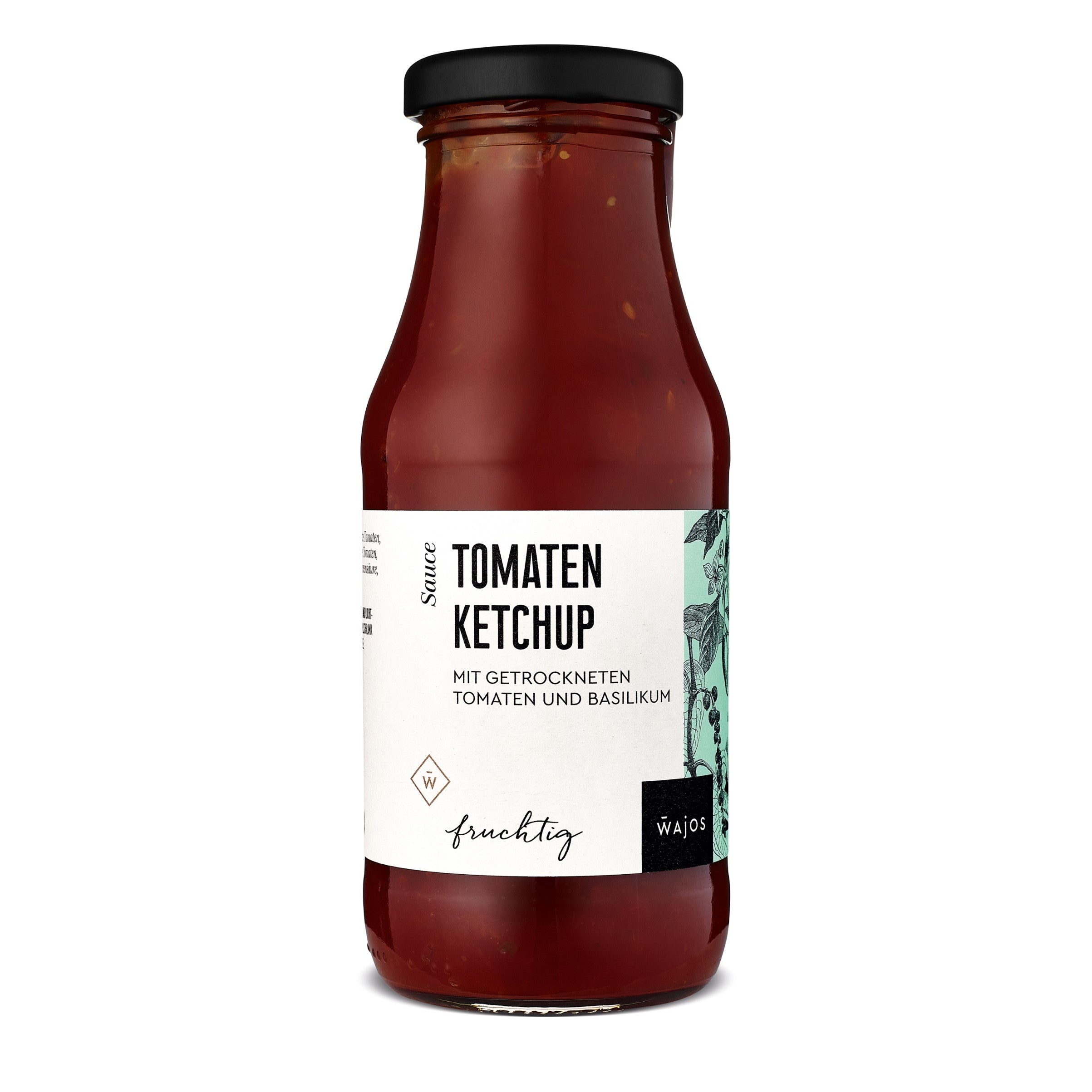 TOMATEN KETCHUP MIT GETROCKNETEN TOMATEN UND BASILIKUM - 230ml