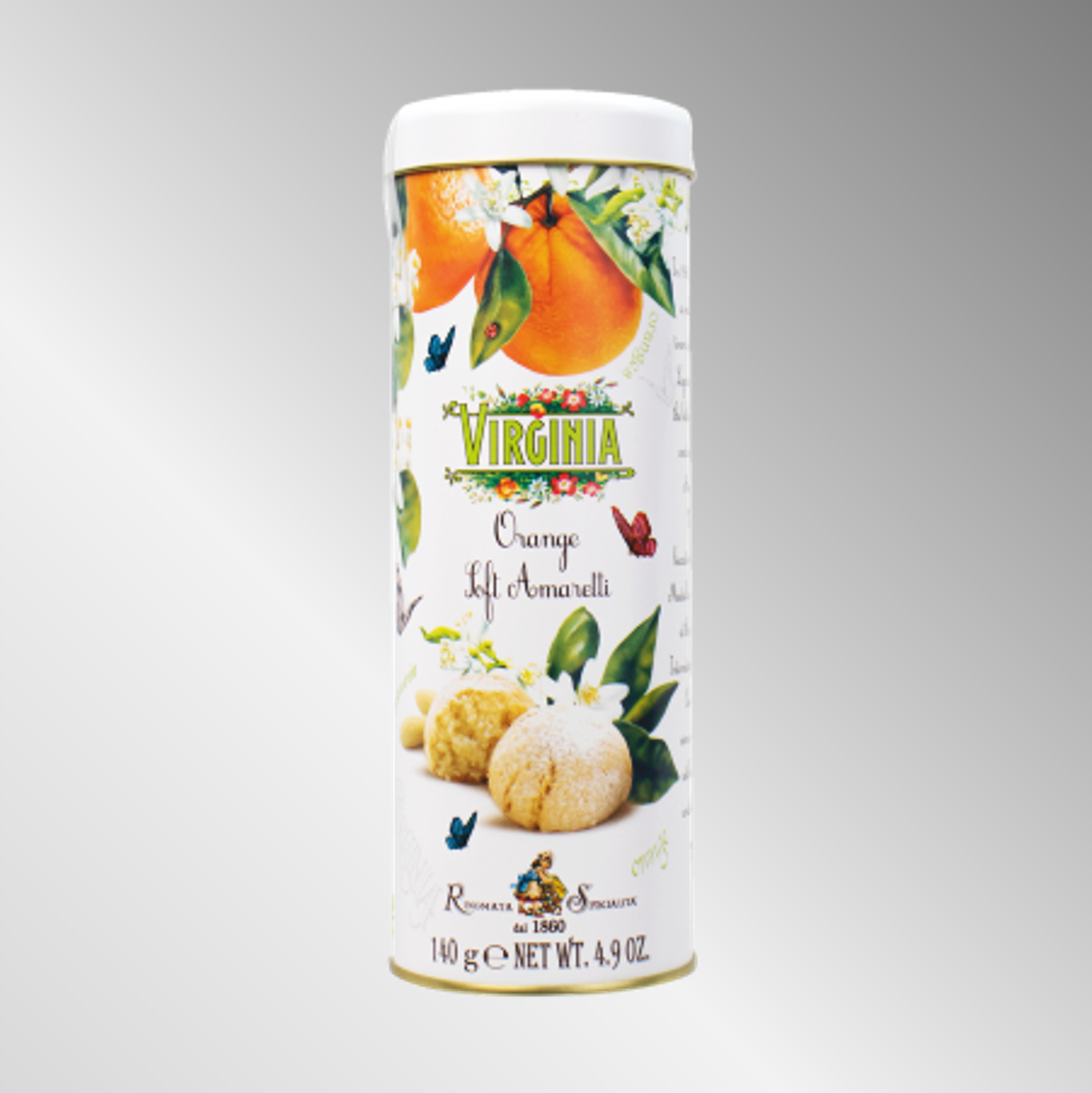 Soft Amaretti Orange - weiche Mandelmakronen - 140g