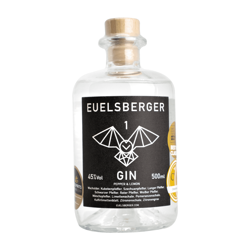 "Euelsberger Gin" Pepper & Lemon - 500ml -45%