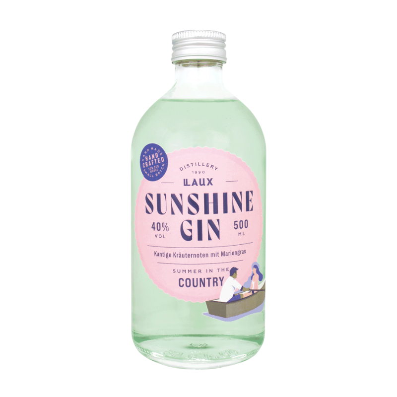 Sunshine Gin - Summer in the Country - 500 ml Flasche -40% vol
