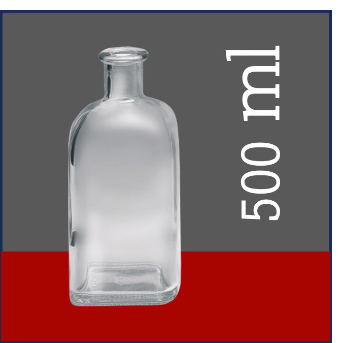 Flaschen 500ml 19%