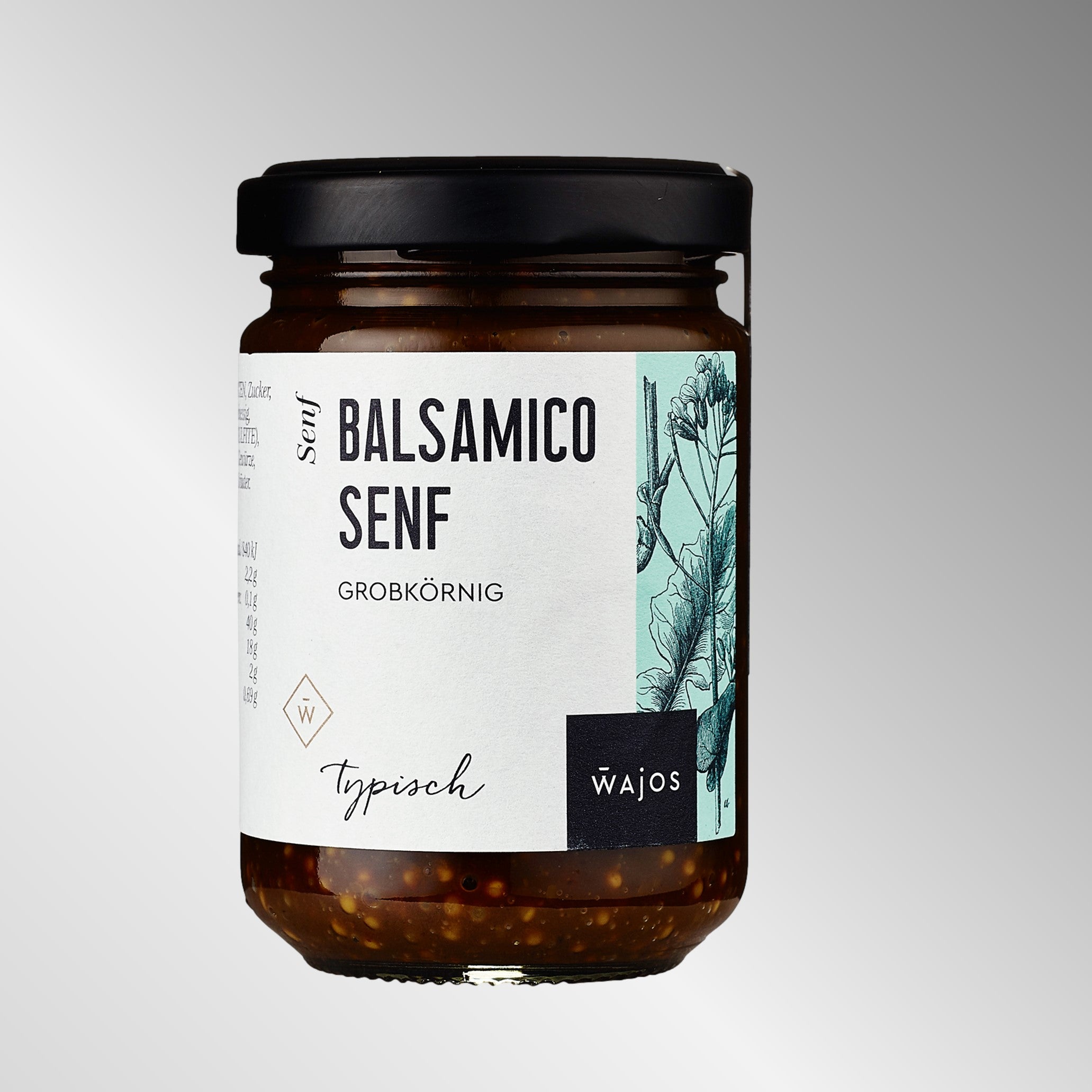 Balsamico Senf grobkörnig - 140ml