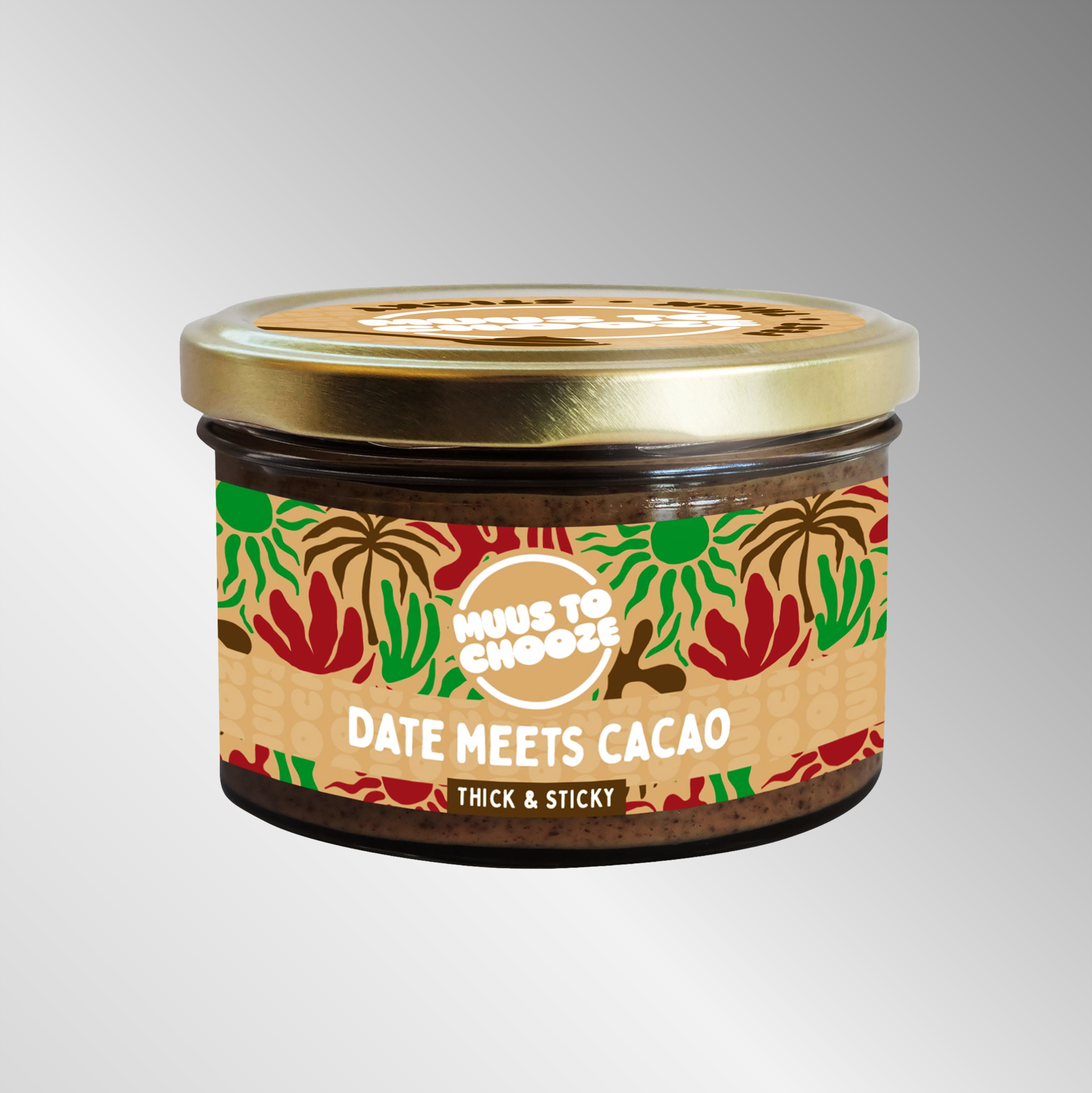 Bio Muus to chooze Date meets cacao | 180g | Haselnusscreme mit Dattelsirup und Kakaopulver