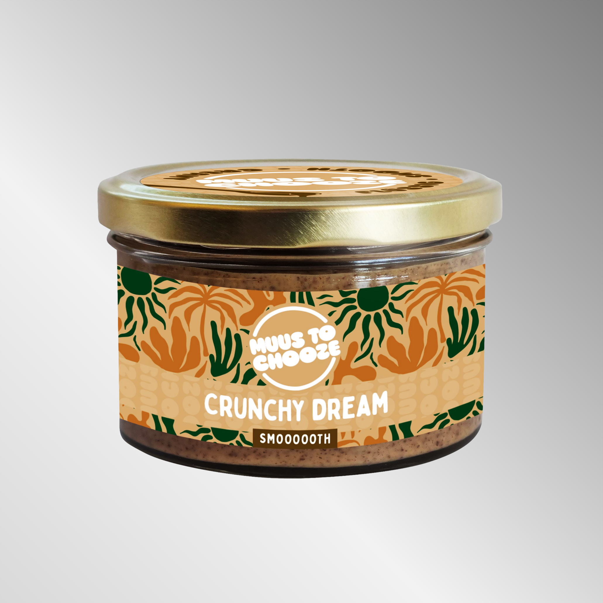 Bio Muus to chooze Crunchy Dream | 180g | Mit Karamellduft, Zimt und Kokosblütenzucker
