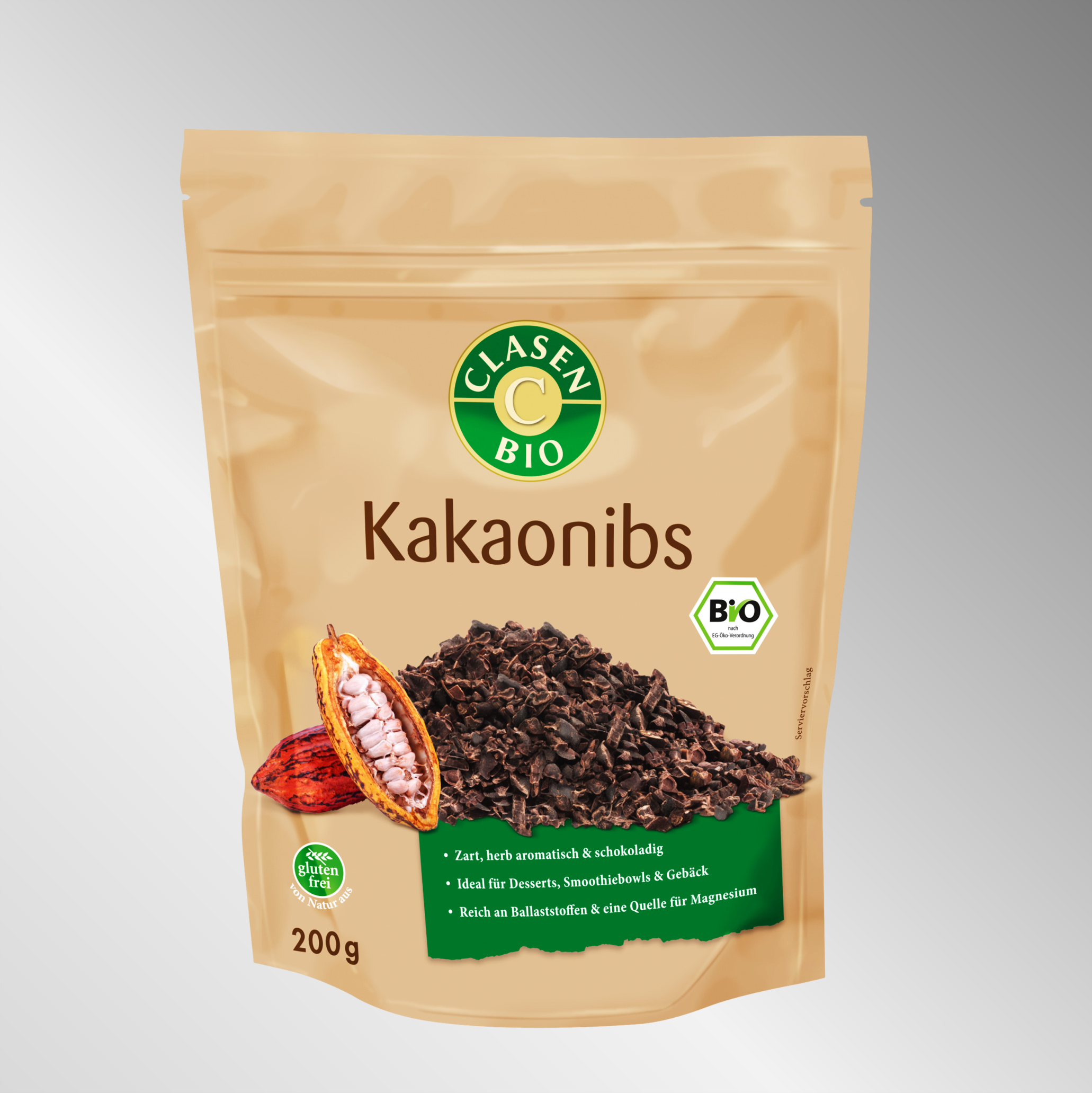 Bio Kakaonibs | 200g | Reich an Ballaststoffen & eine Quelle für Magnesium