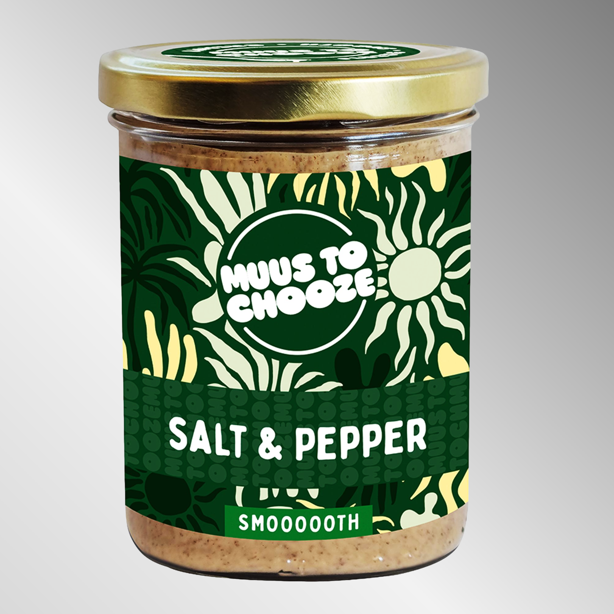 Bio Muus to chooze Salt und Pepper  | 400g | Würziges Cashewmus mit Meersalz und Pfeffer