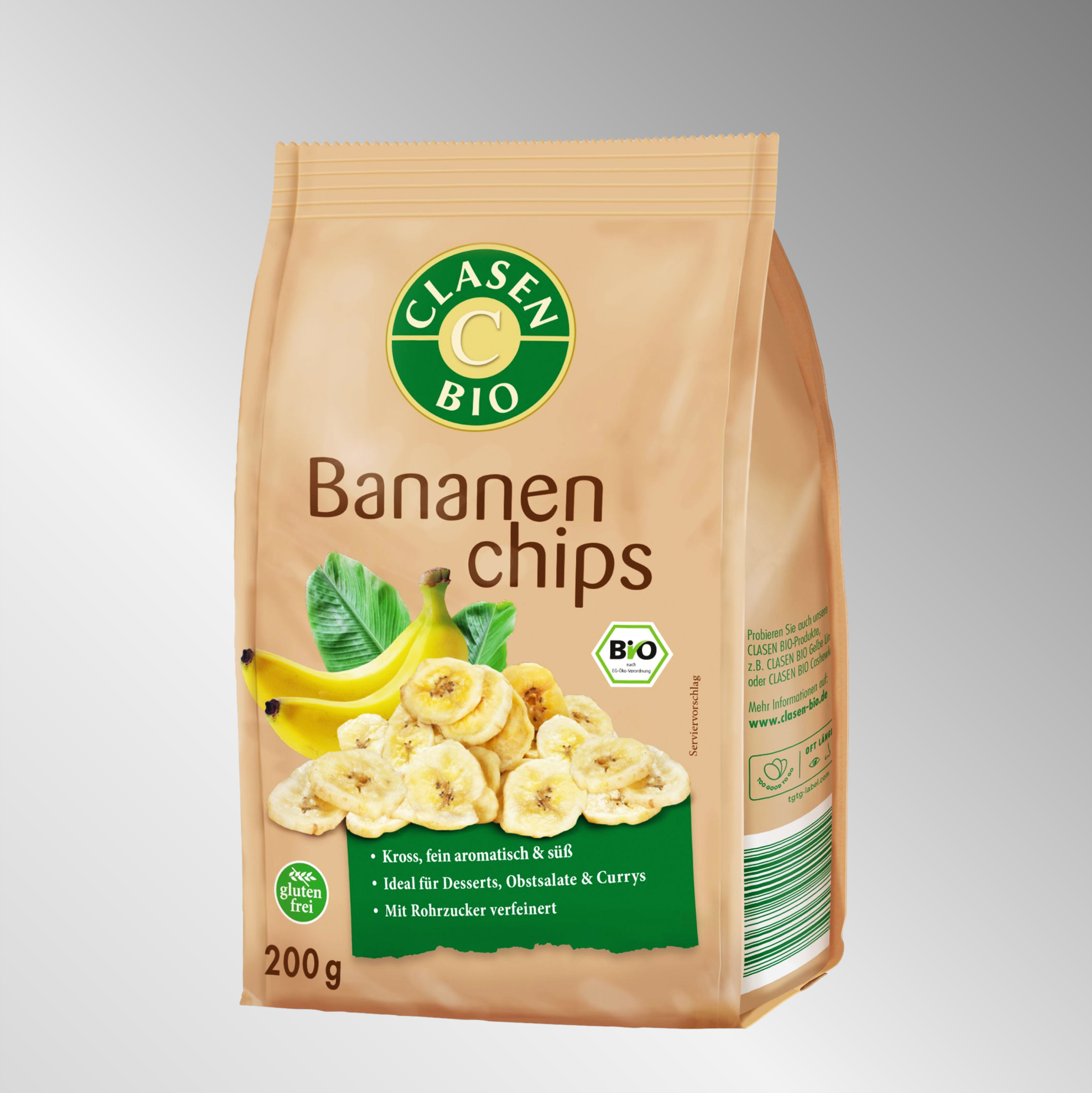 Bio Bananenchips | 200g | Kross, fein aromatisch & süß