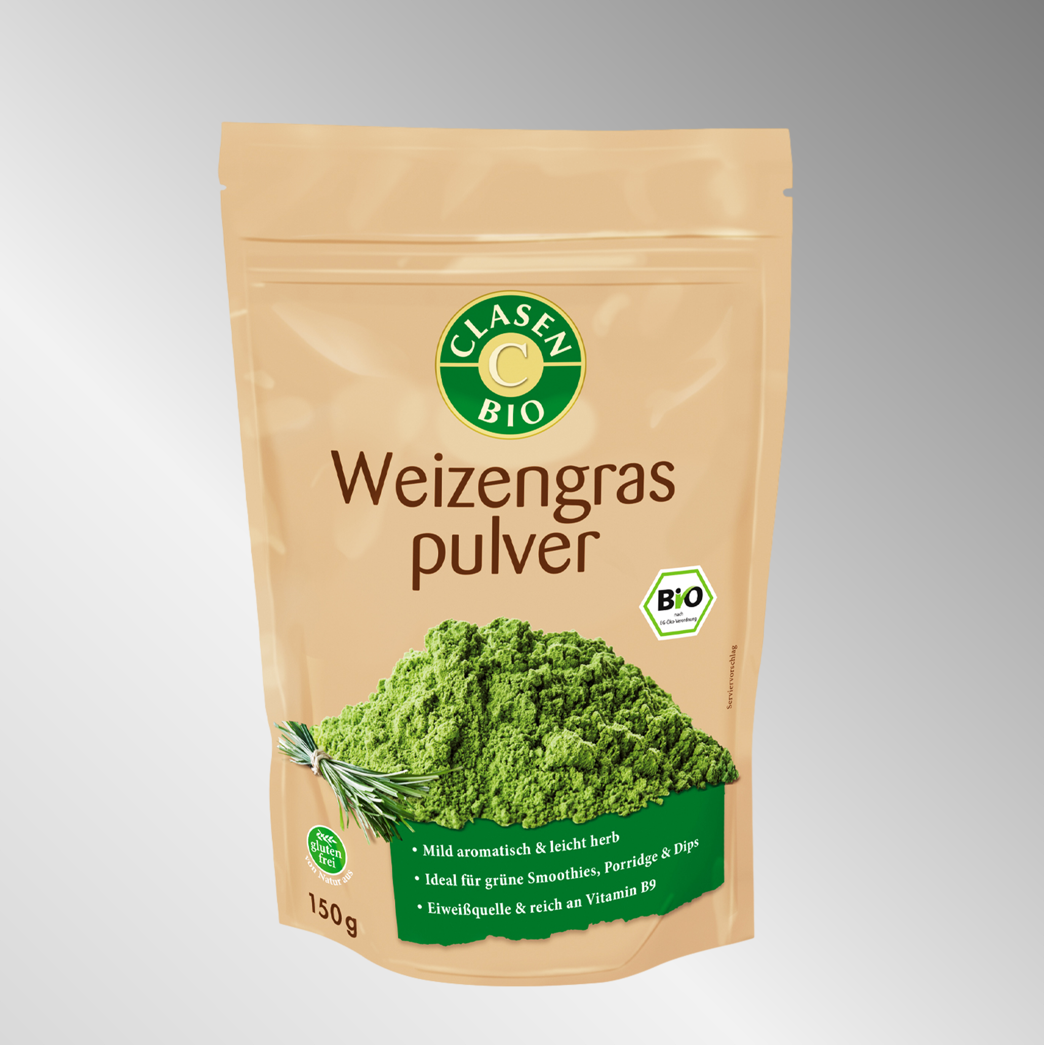 Bio Weizengraspulver   | 150g | Reich an Ballaststoffen, eine Quelle für Eiweiß