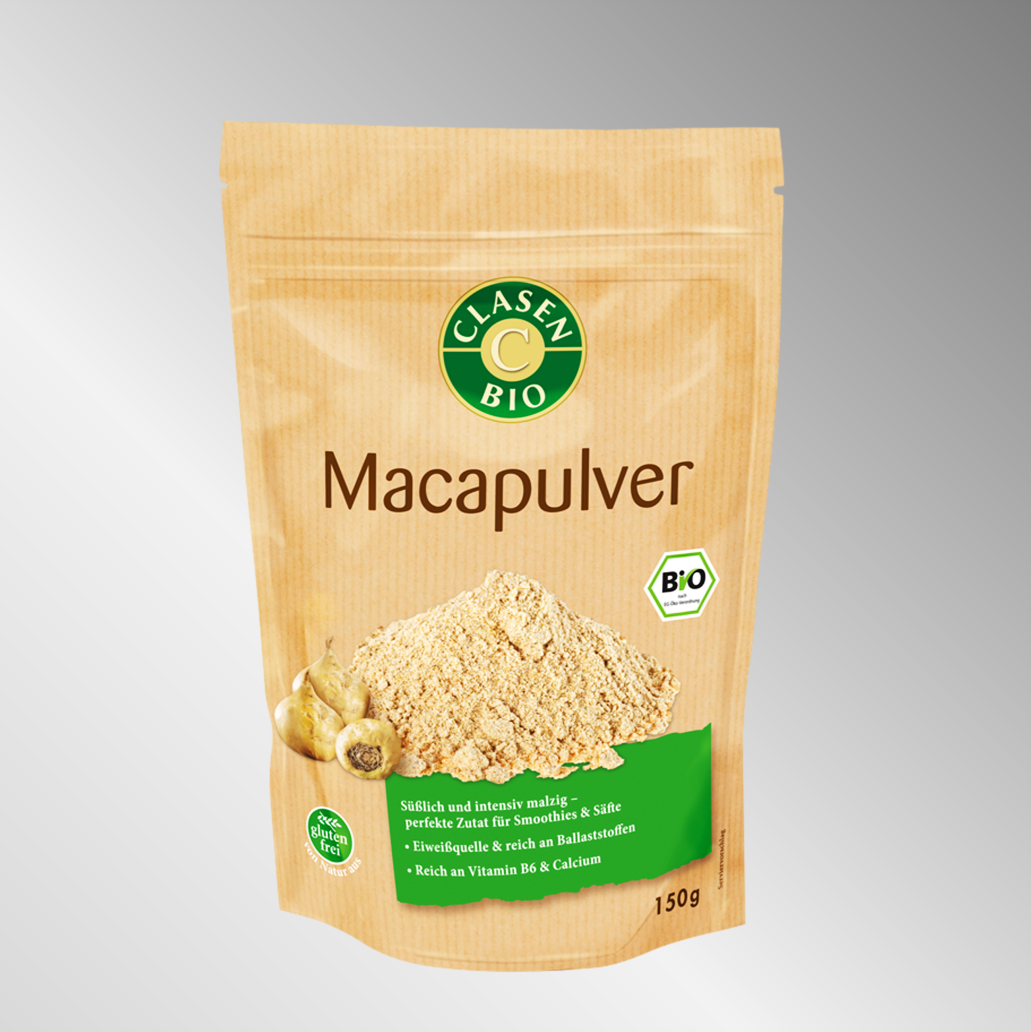 Bio Macapulver | 150g | Reich an Ballaststoffen, eine Quelle für Eiweiß