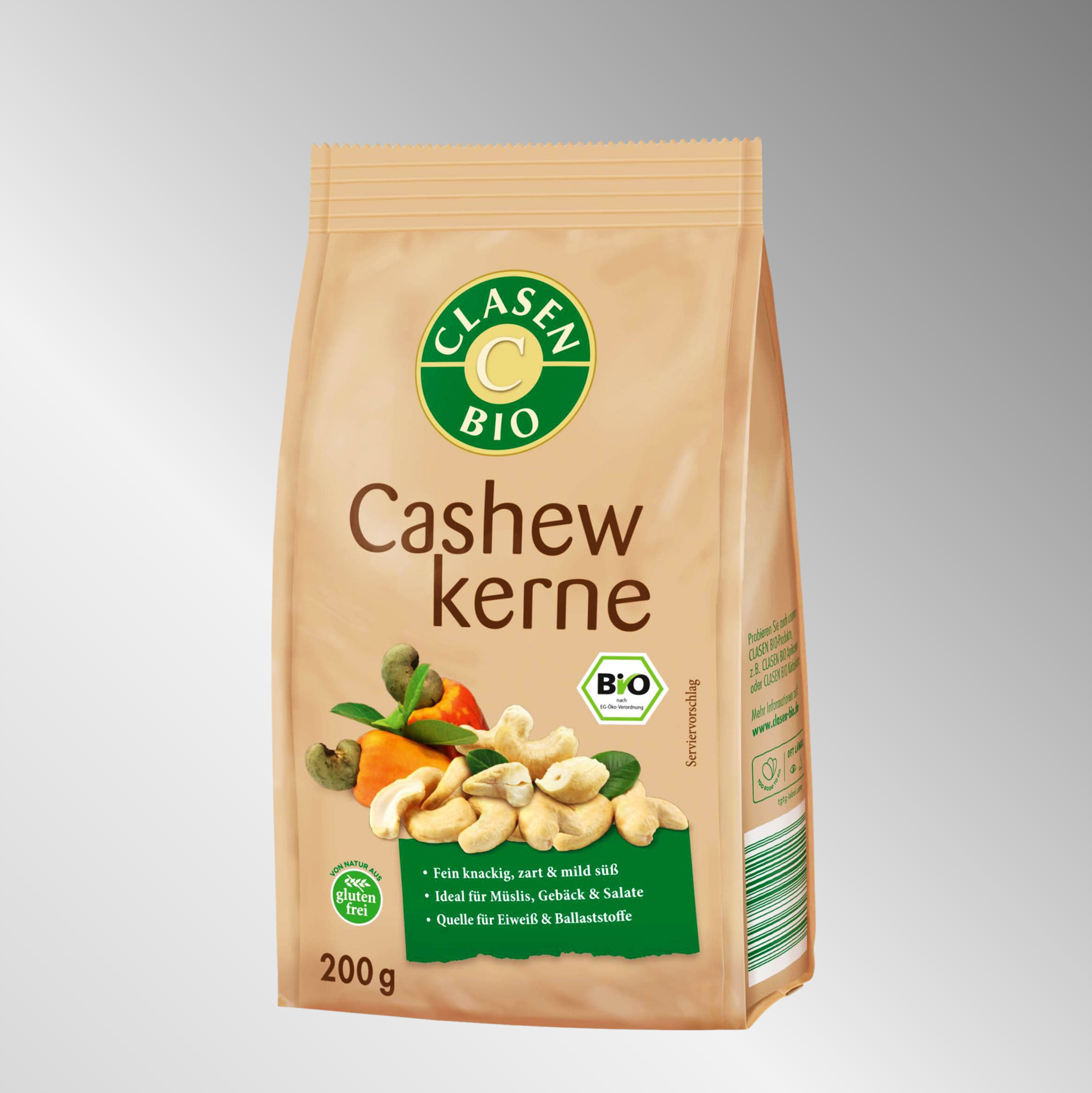 Bio Cashewkerne | 200g | Fein knackig, zart & mild süß